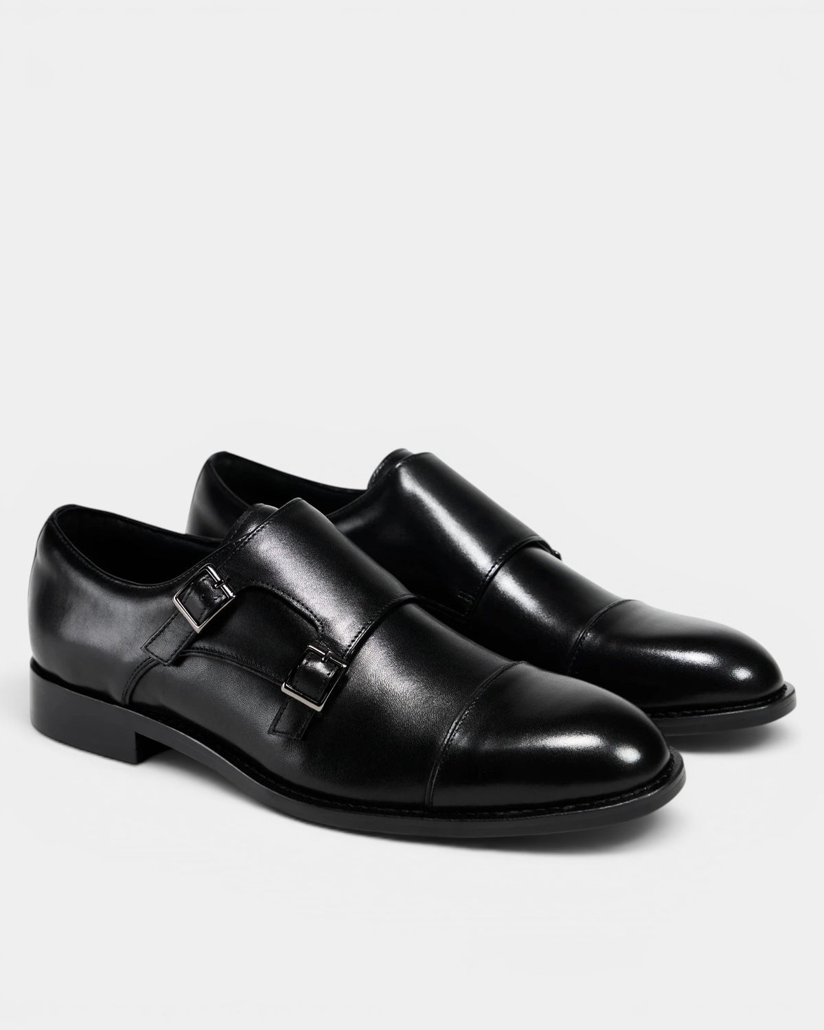 TGA by Ahler 1022 Monk shoe Black