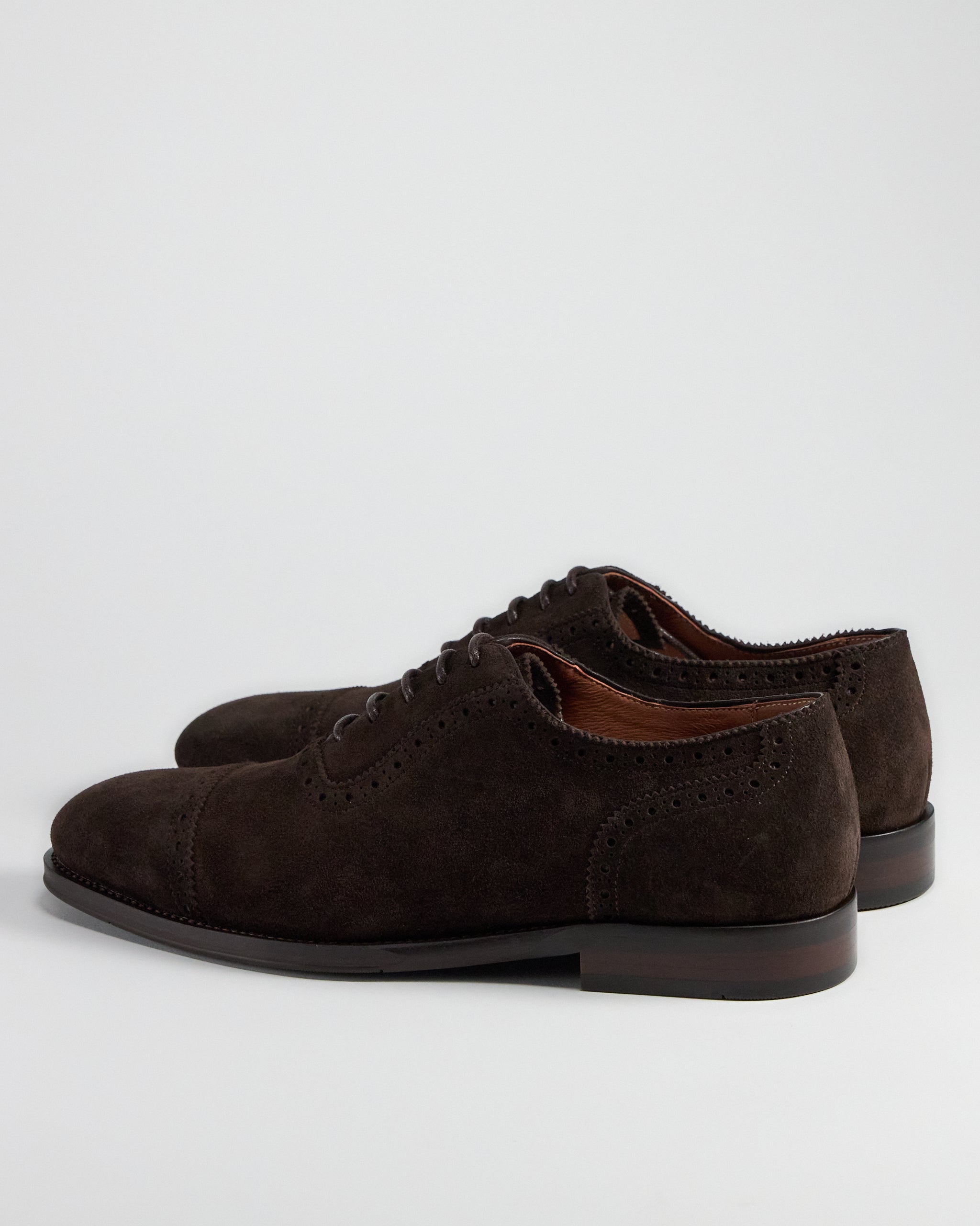 TGA by Ahler 1031 Oxford shoe Dk Brown