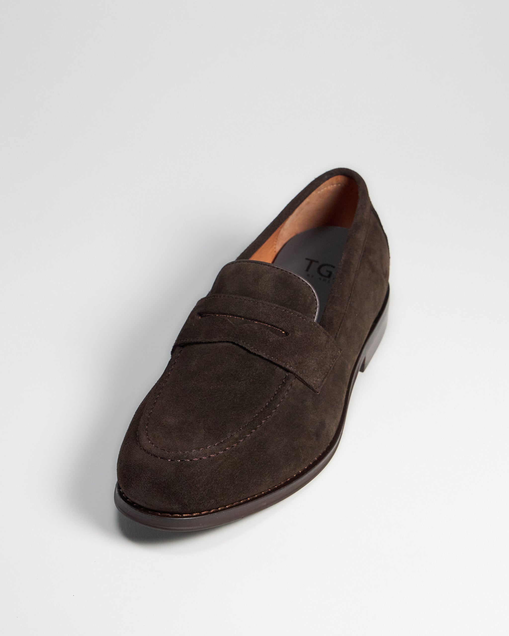 TGA by Ahler 1035 Loafer Dk Brown