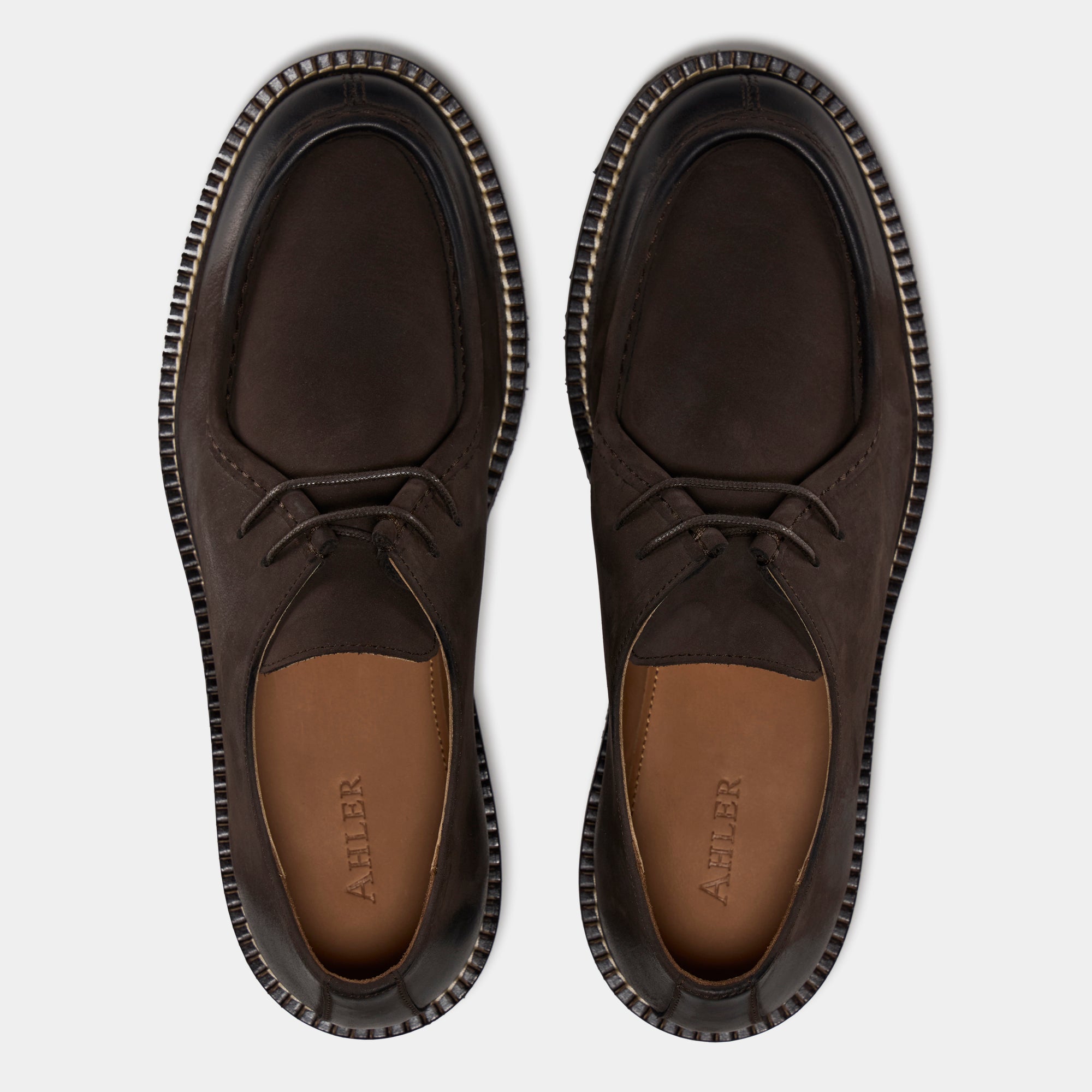Ahler 12432 Derby shoe Dk Brown