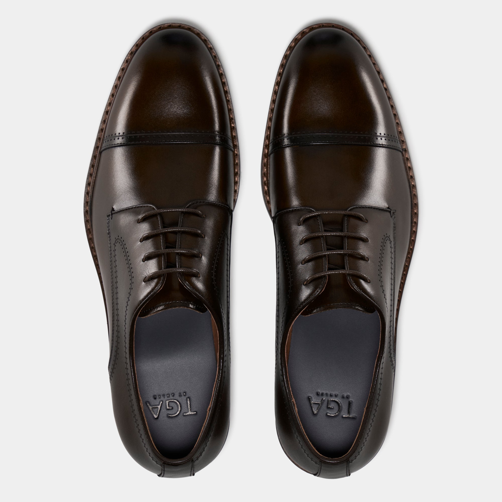 TGA by Ahler 2052 Derby shoe Brown