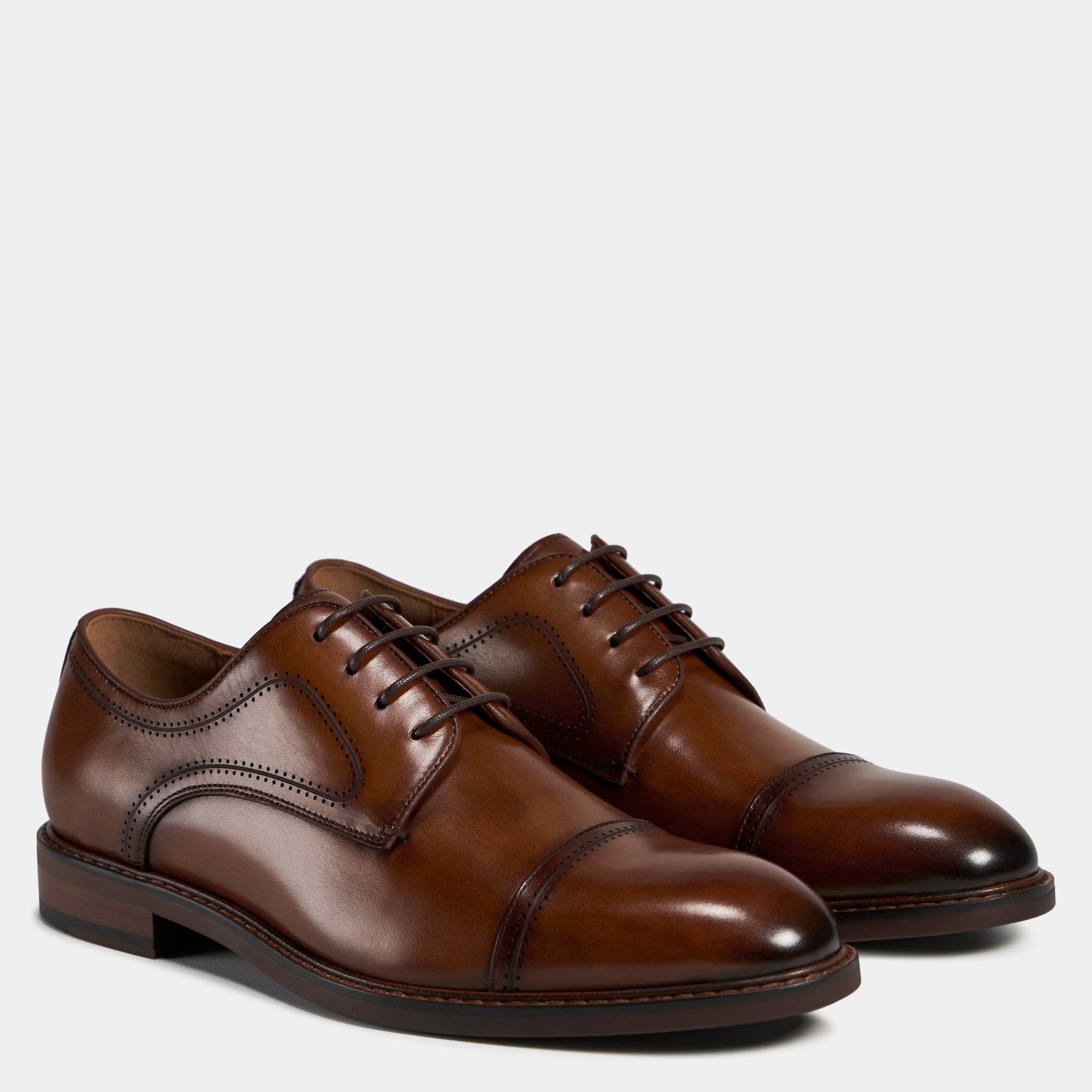 TGA by Ahler 2052 Derby shoe Cognac