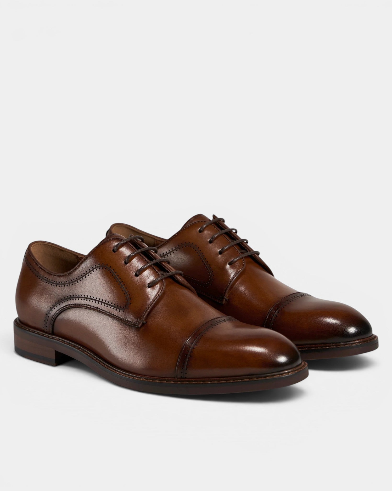 TGA by Ahler 2052 Derby shoe Cognac