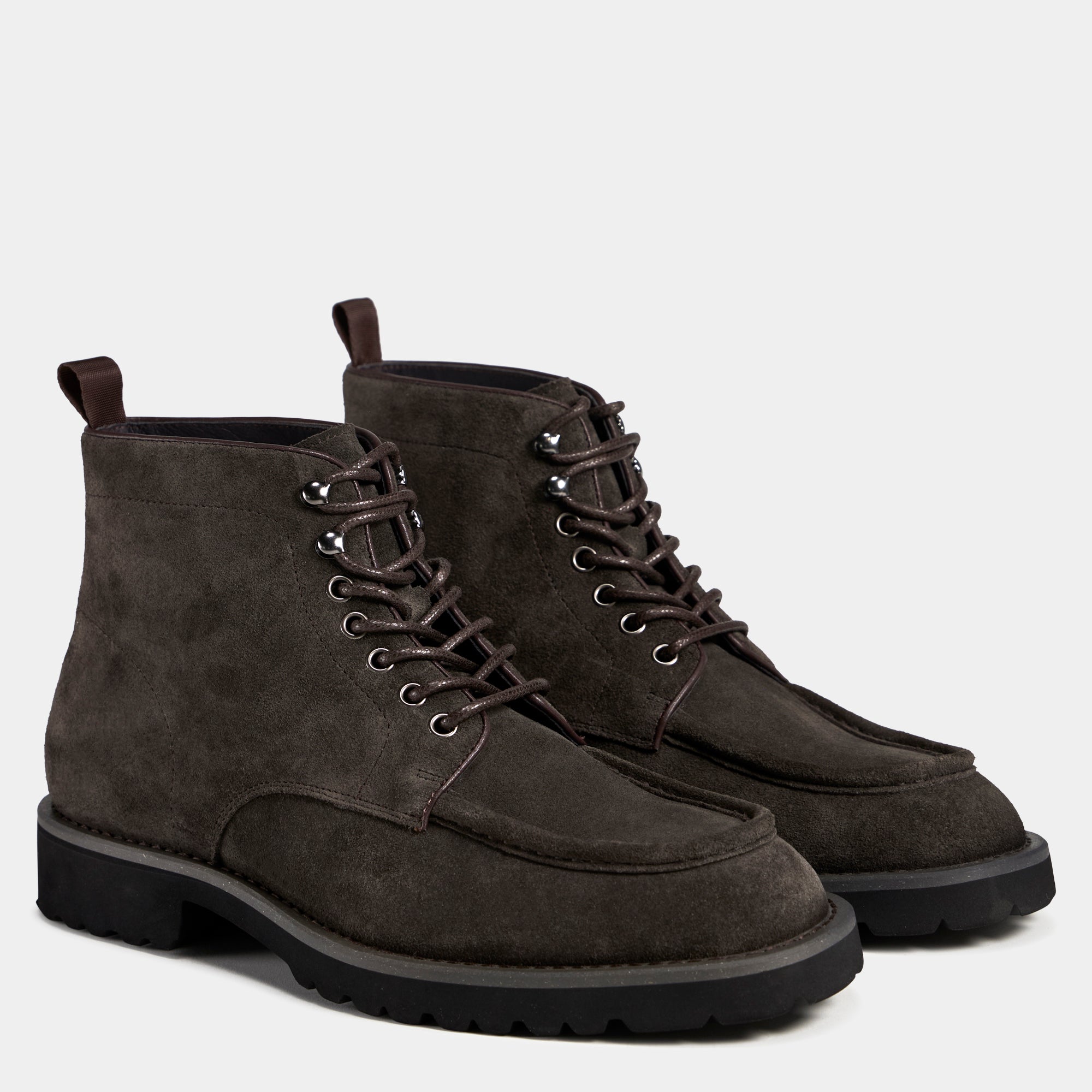 TGA by Ahler 2322 Laced boot Grey-brown
