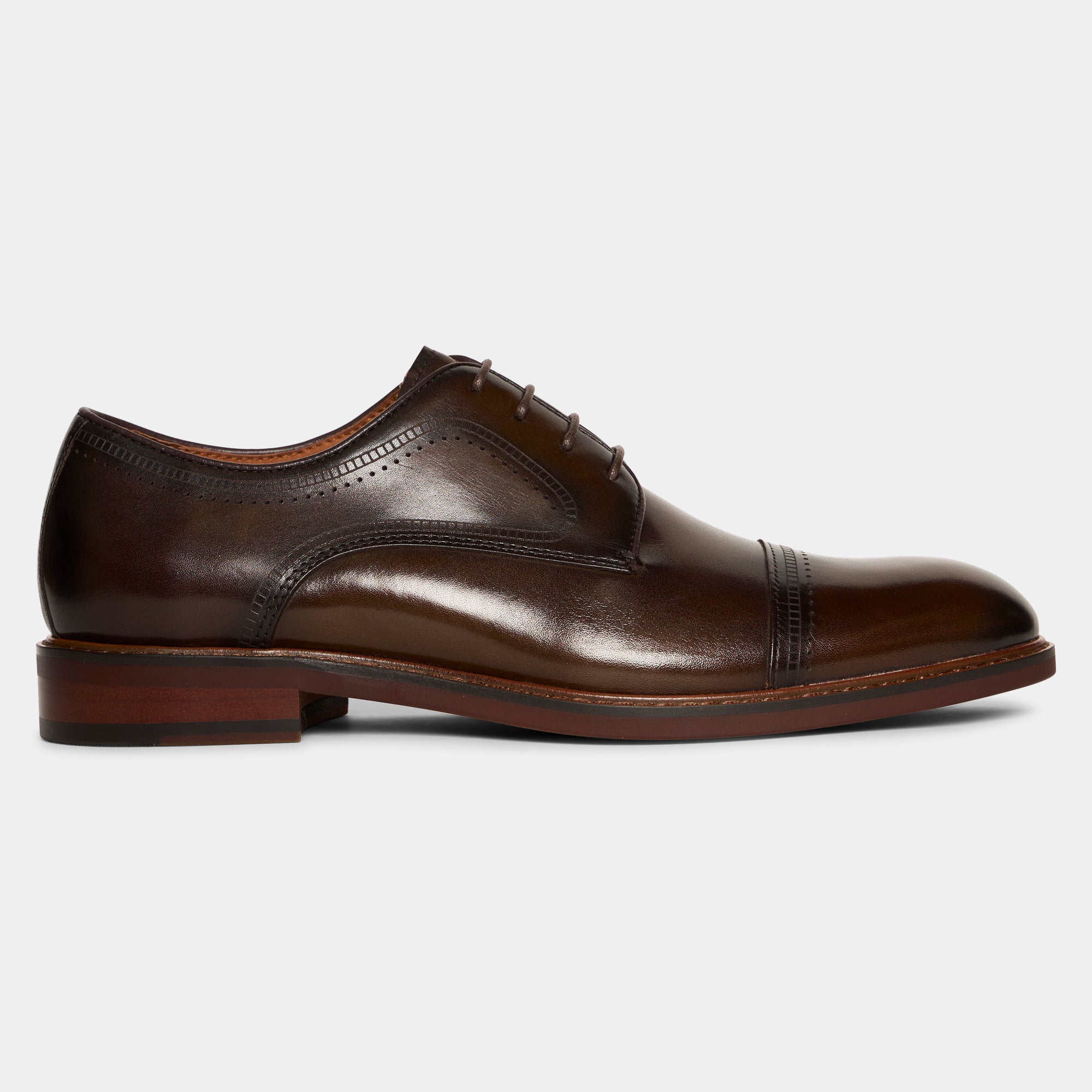 TGA by Ahler 2330 Derby shoe Dk Brown