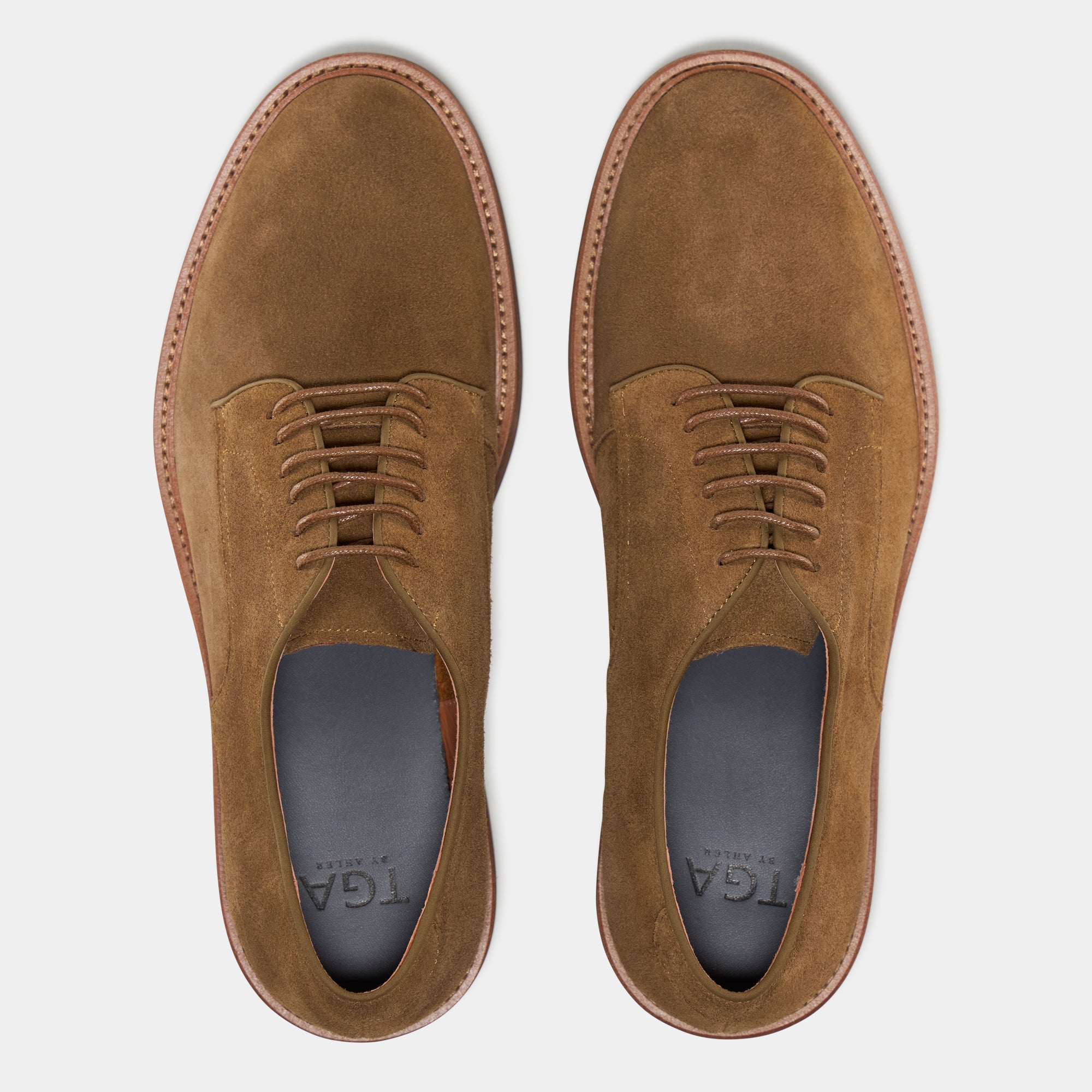 TGA by Ahler 2450 Derby shoe Cognac