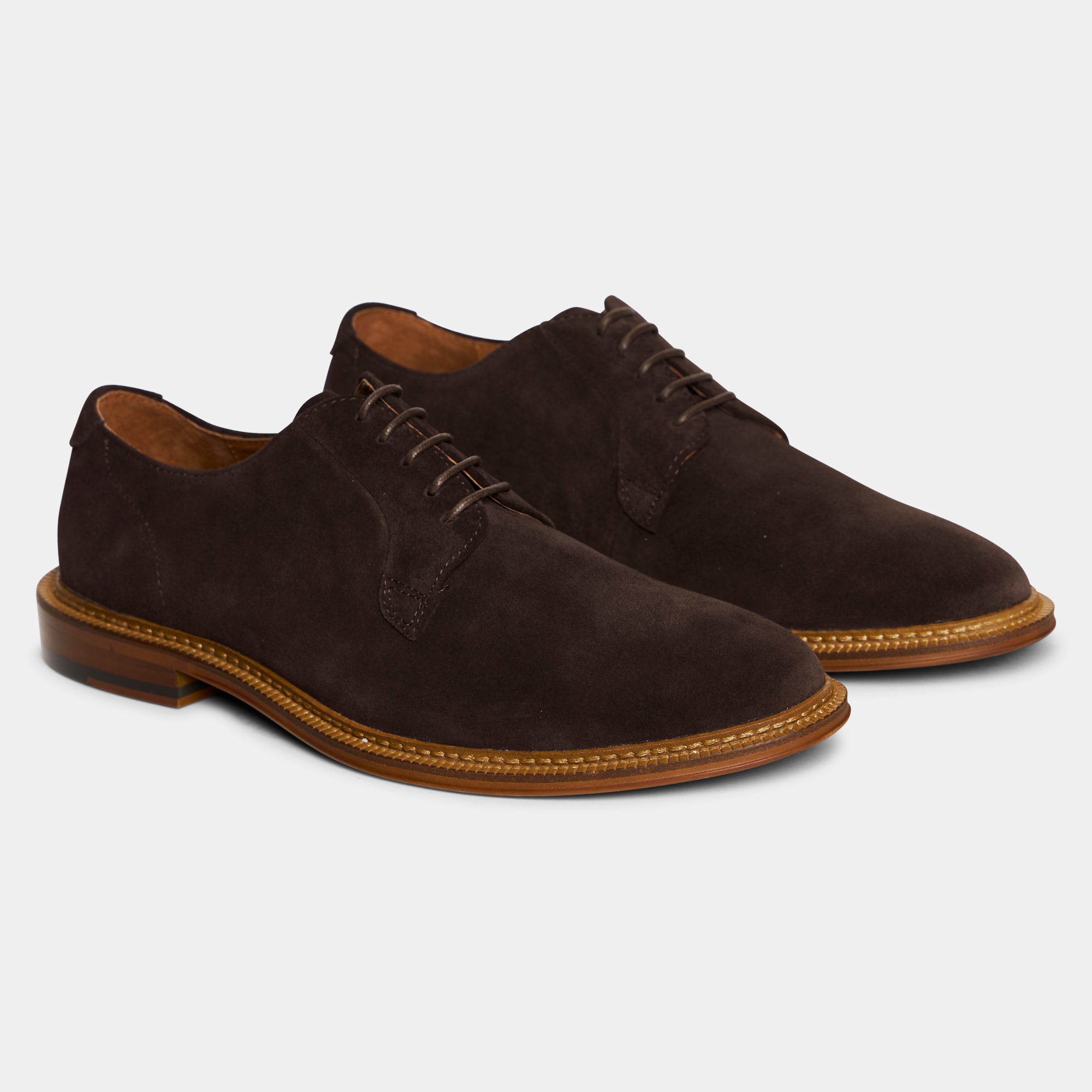 TGA by Ahler 2490 Derby shoe Dk Brown