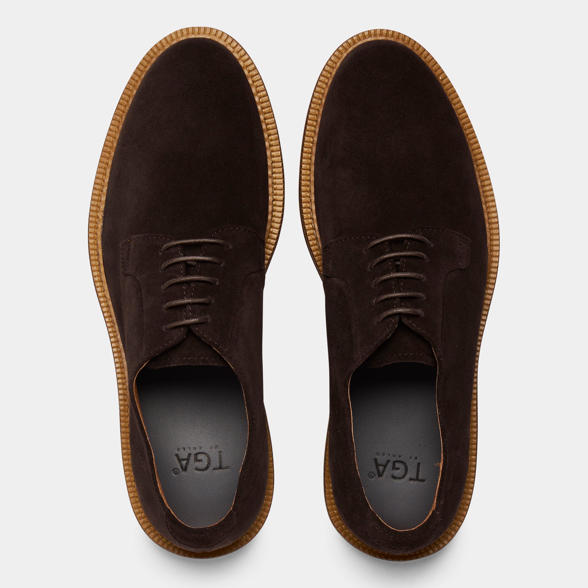 TGA by Ahler 2490 Derby shoe Dk Brown