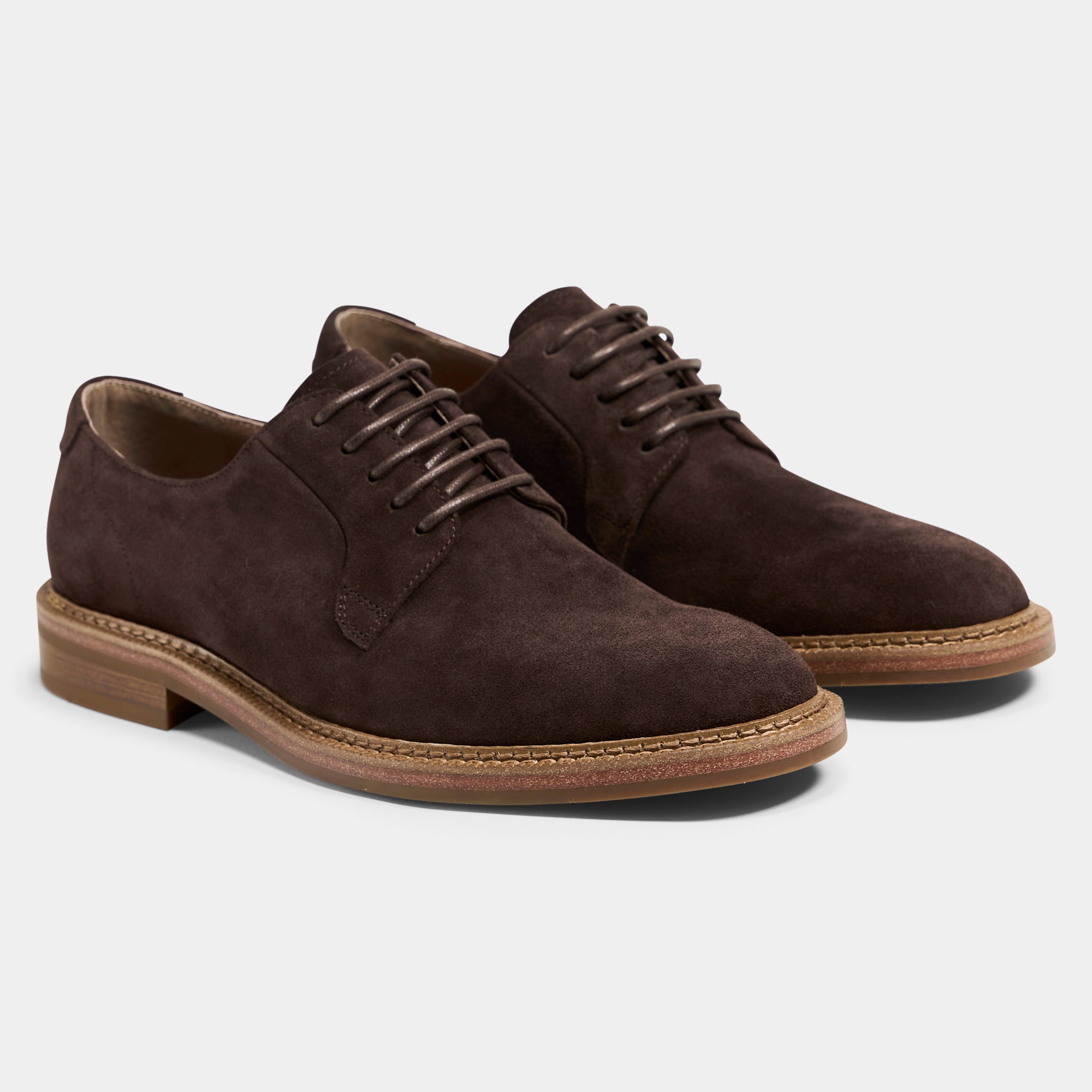 TGA by Ahler 2491 Derby shoe Dk Brown