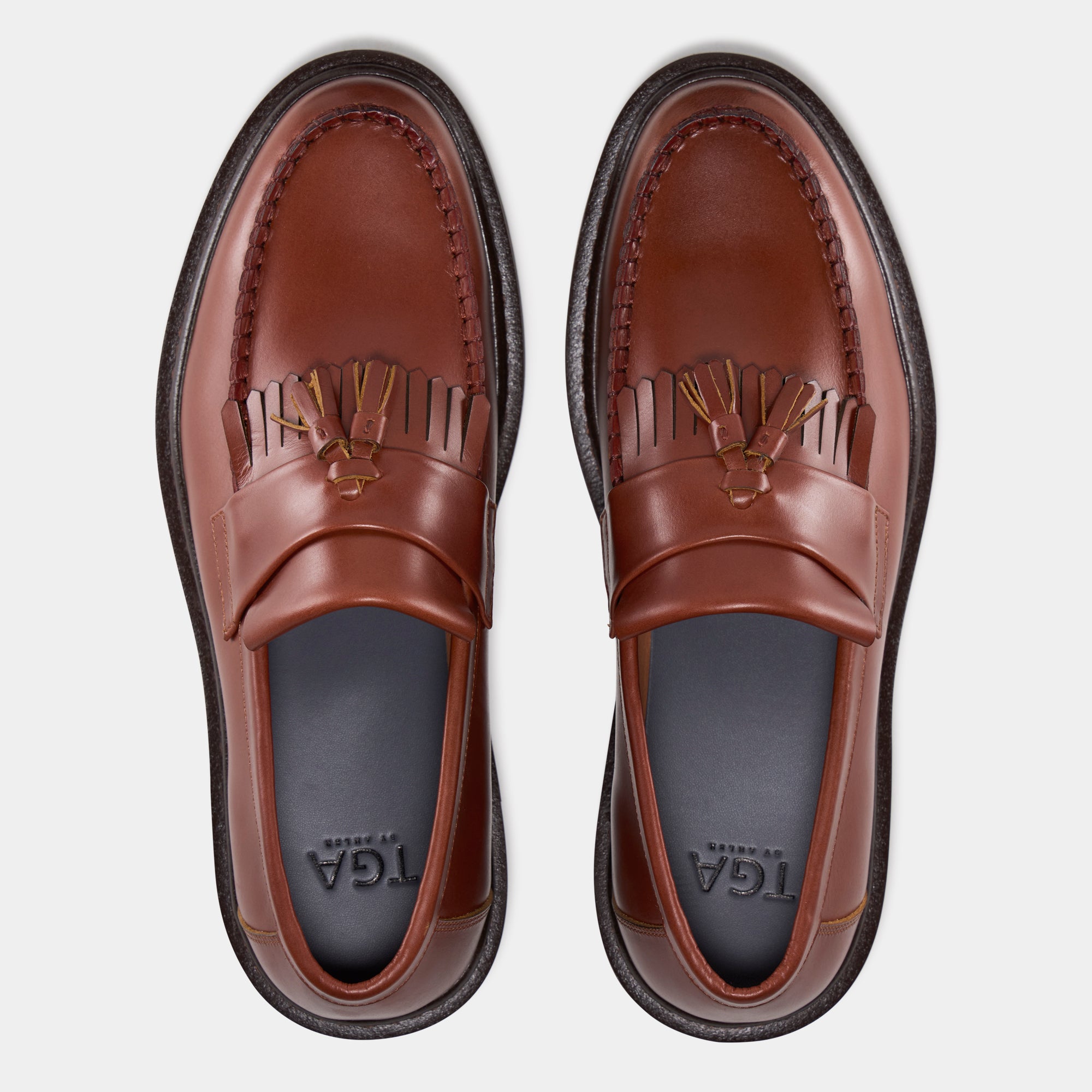 TGA by Ahler 2642 Loafer Brown