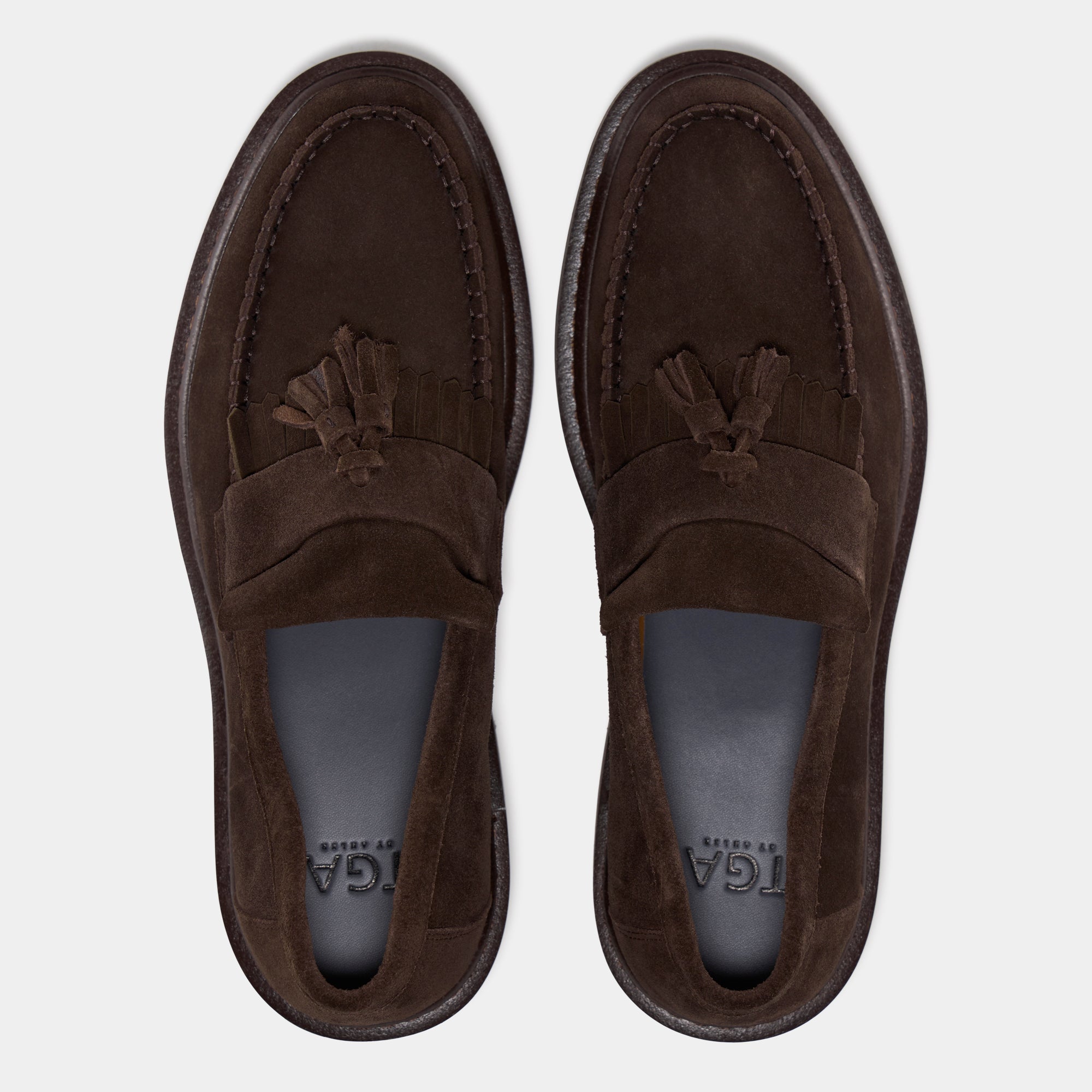 TGA by Ahler 2643 Loafer Dk Brown