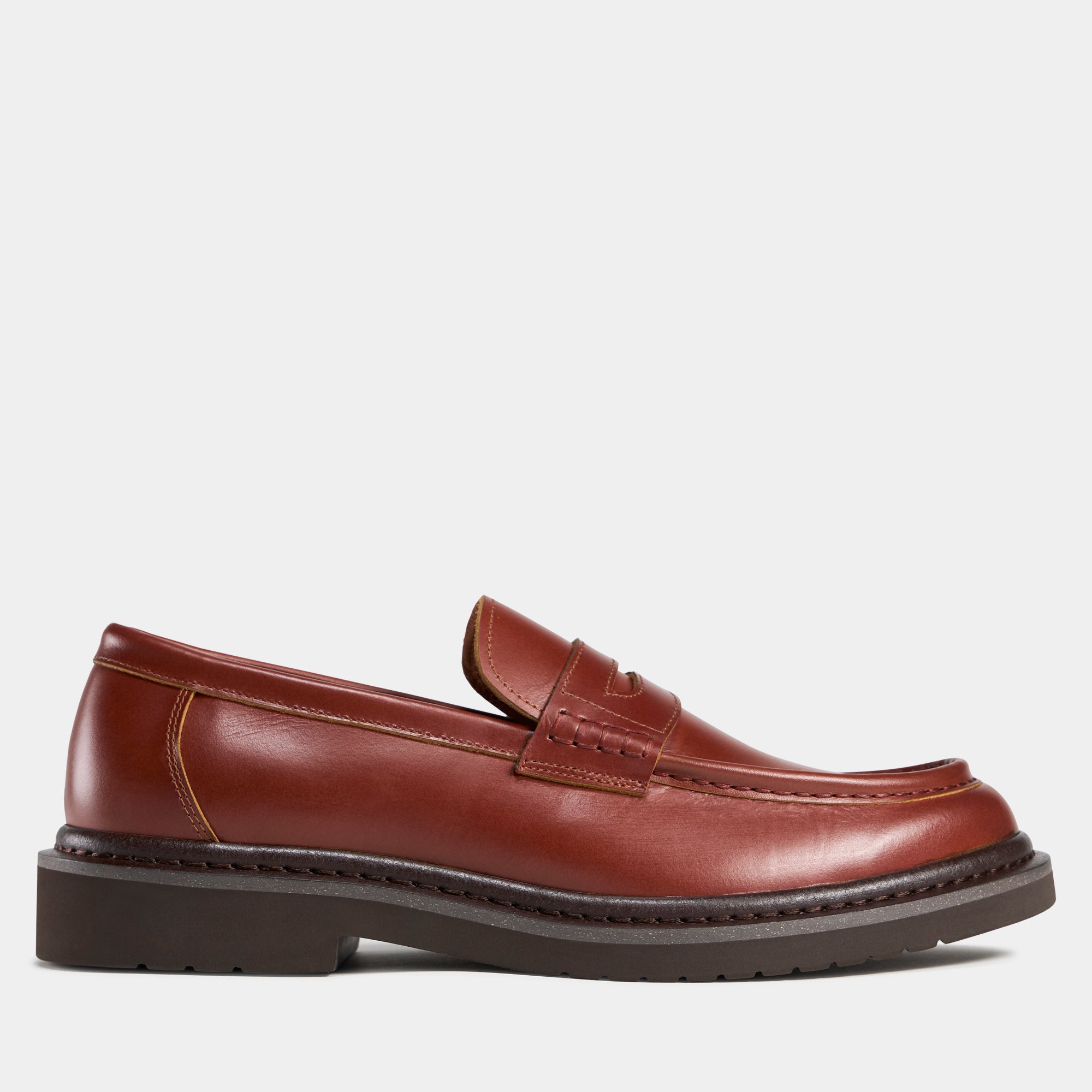 TGA by Ahler 2652 Loafer Brown