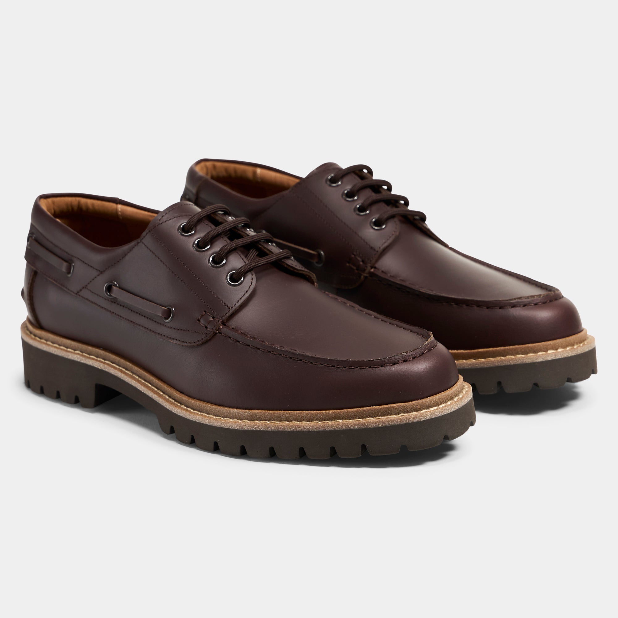 TGA by Ahler 2691 Derby shoe Dk Brown