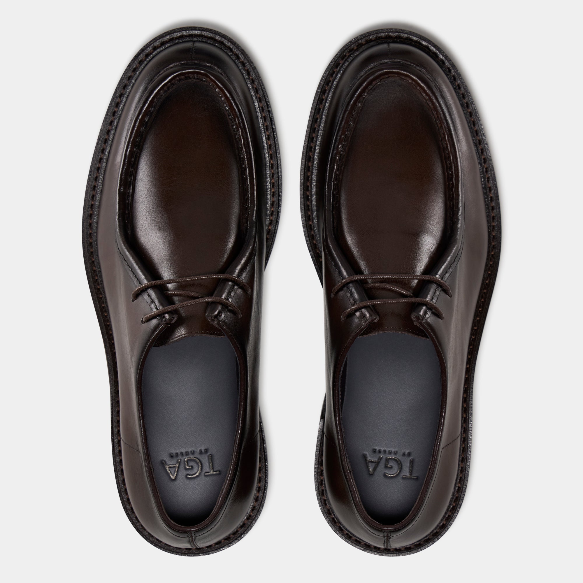 TGA by Ahler 2711 Derby shoe Brown