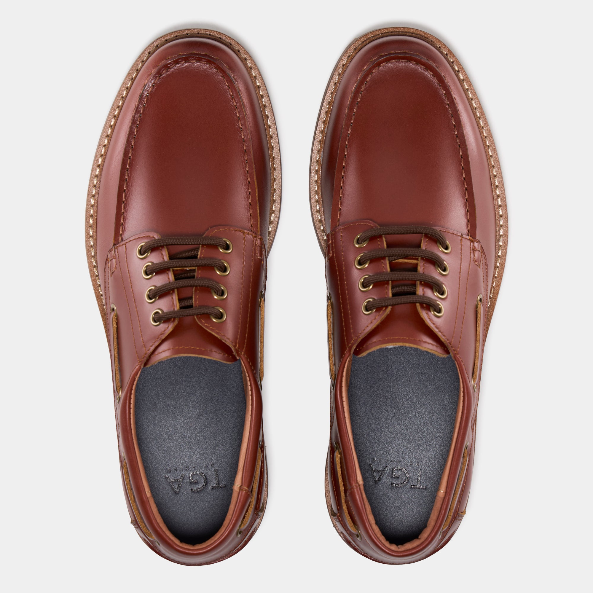 TGA by Ahler 2800 Derby shoe Brown