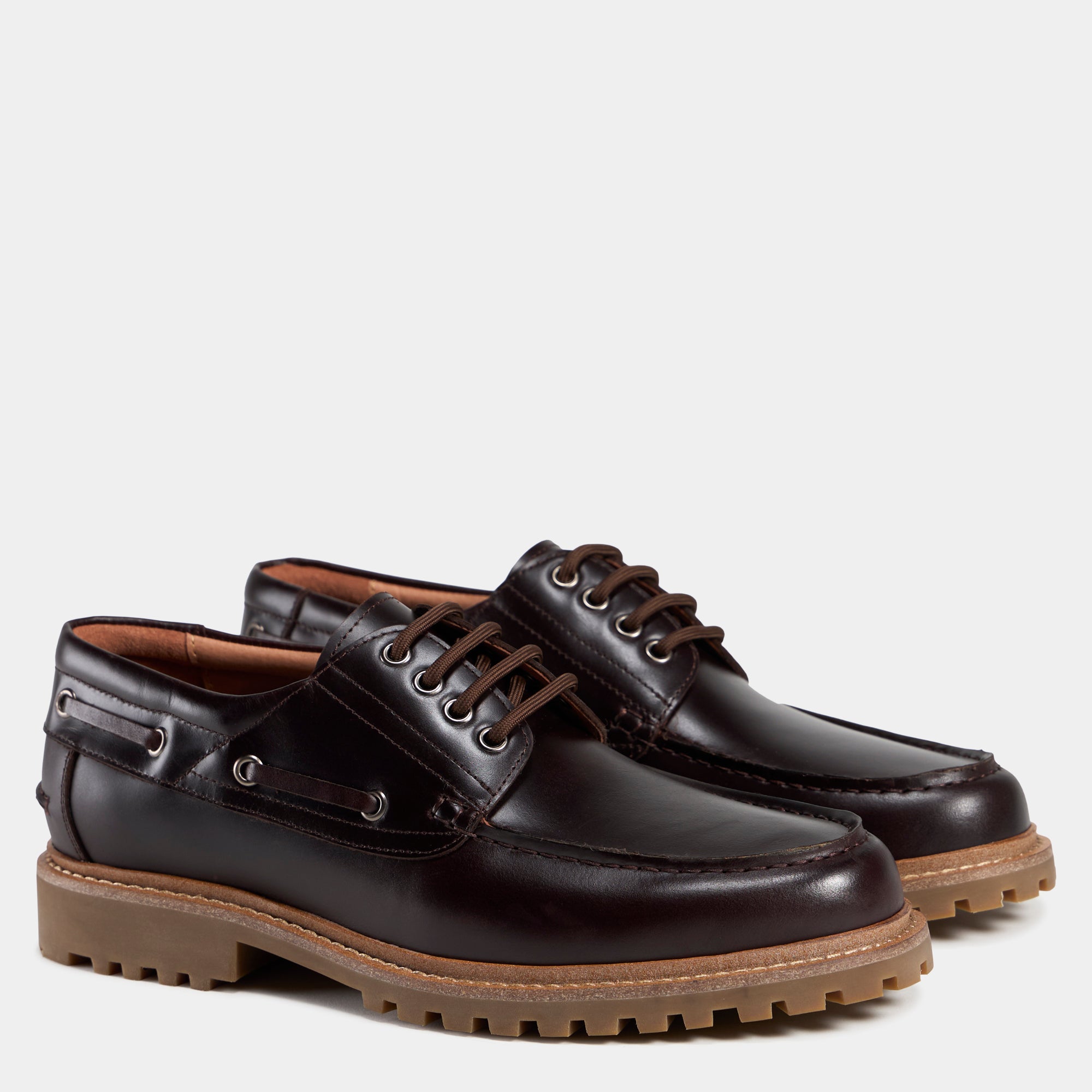 TGA by Ahler 2800 Derby shoe Dk Brown