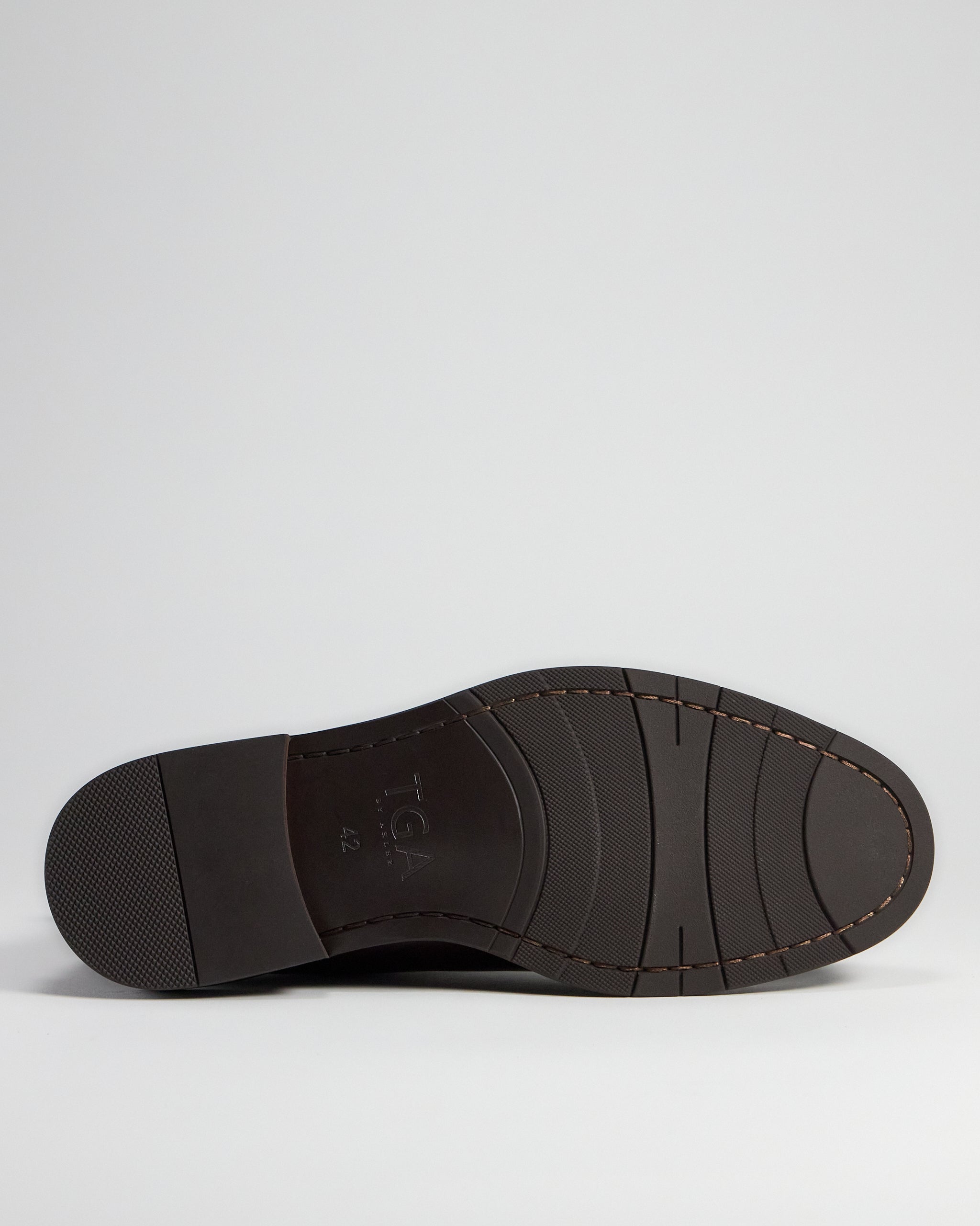 TGA by Ahler 3120 Chelsea boot Dk Brown
