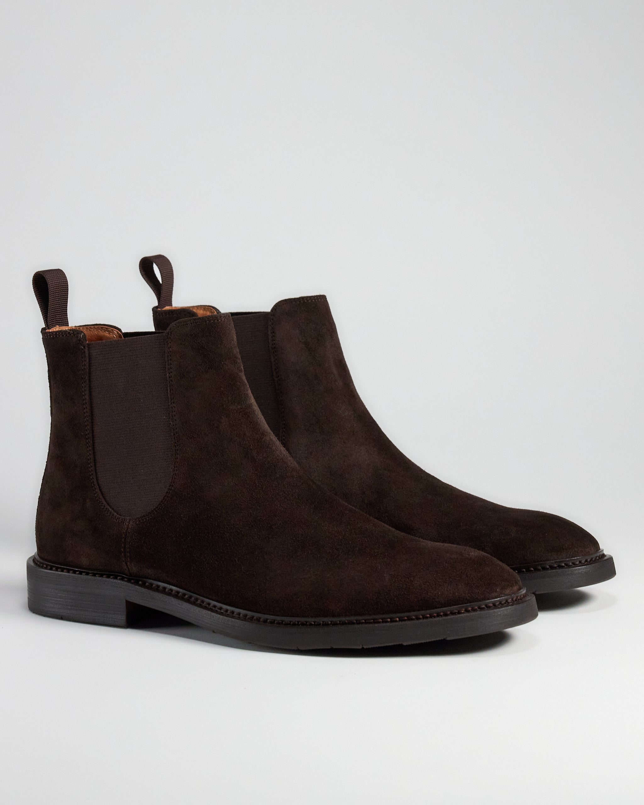 TGA by Ahler 3121 Chelsea boot Dk Brown
