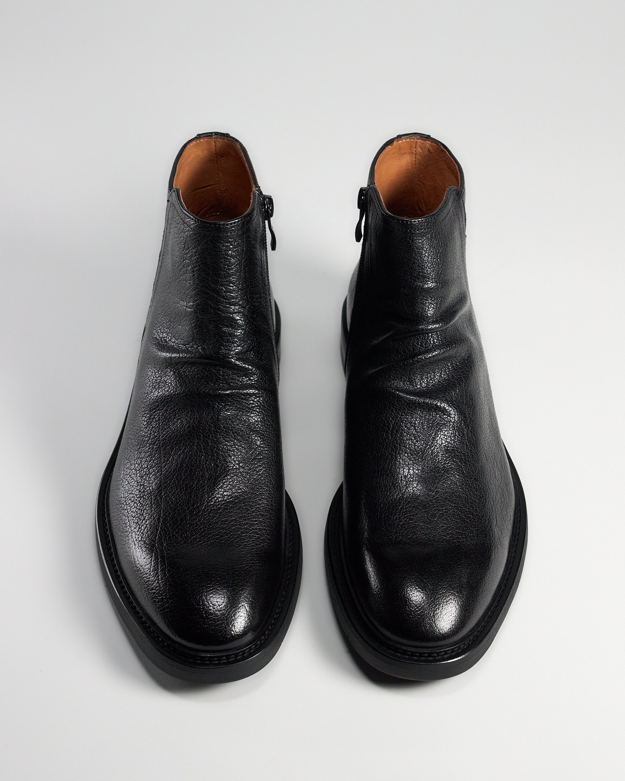 TGA by Ahler 3130 Zip Boot Black