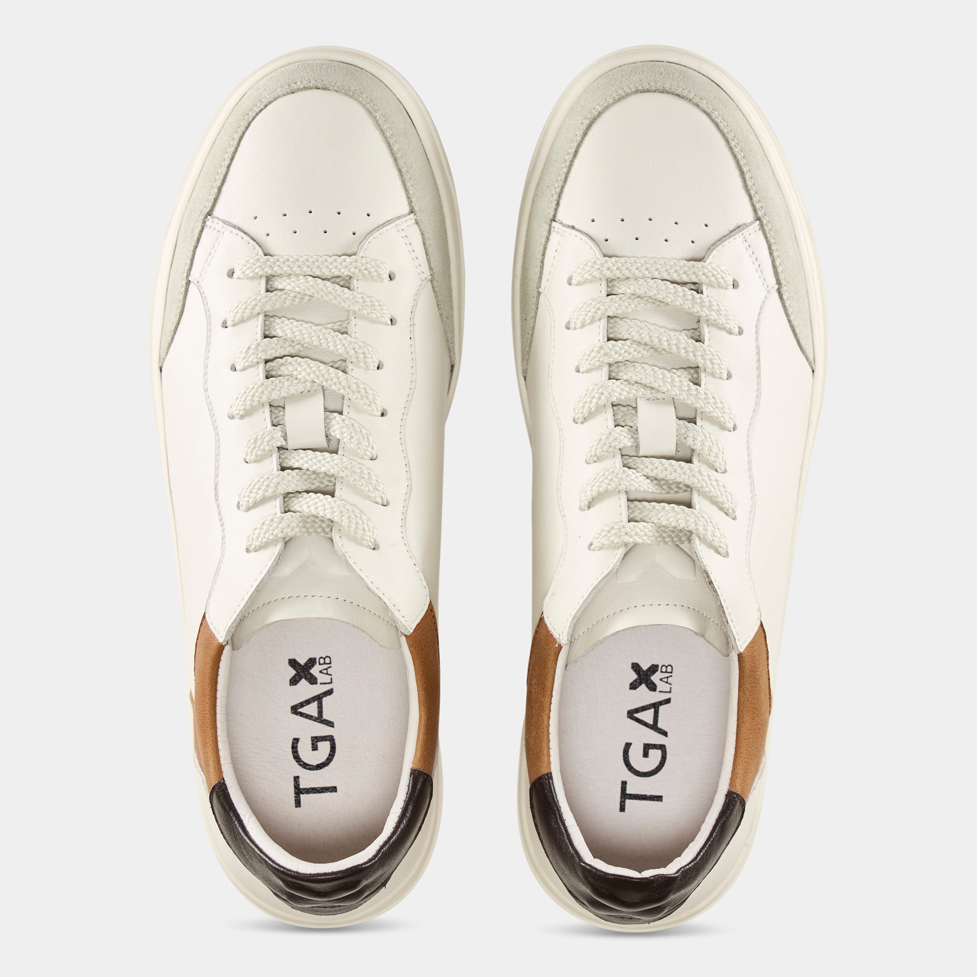 TGA xLAB 411 Sneaker laced Brown