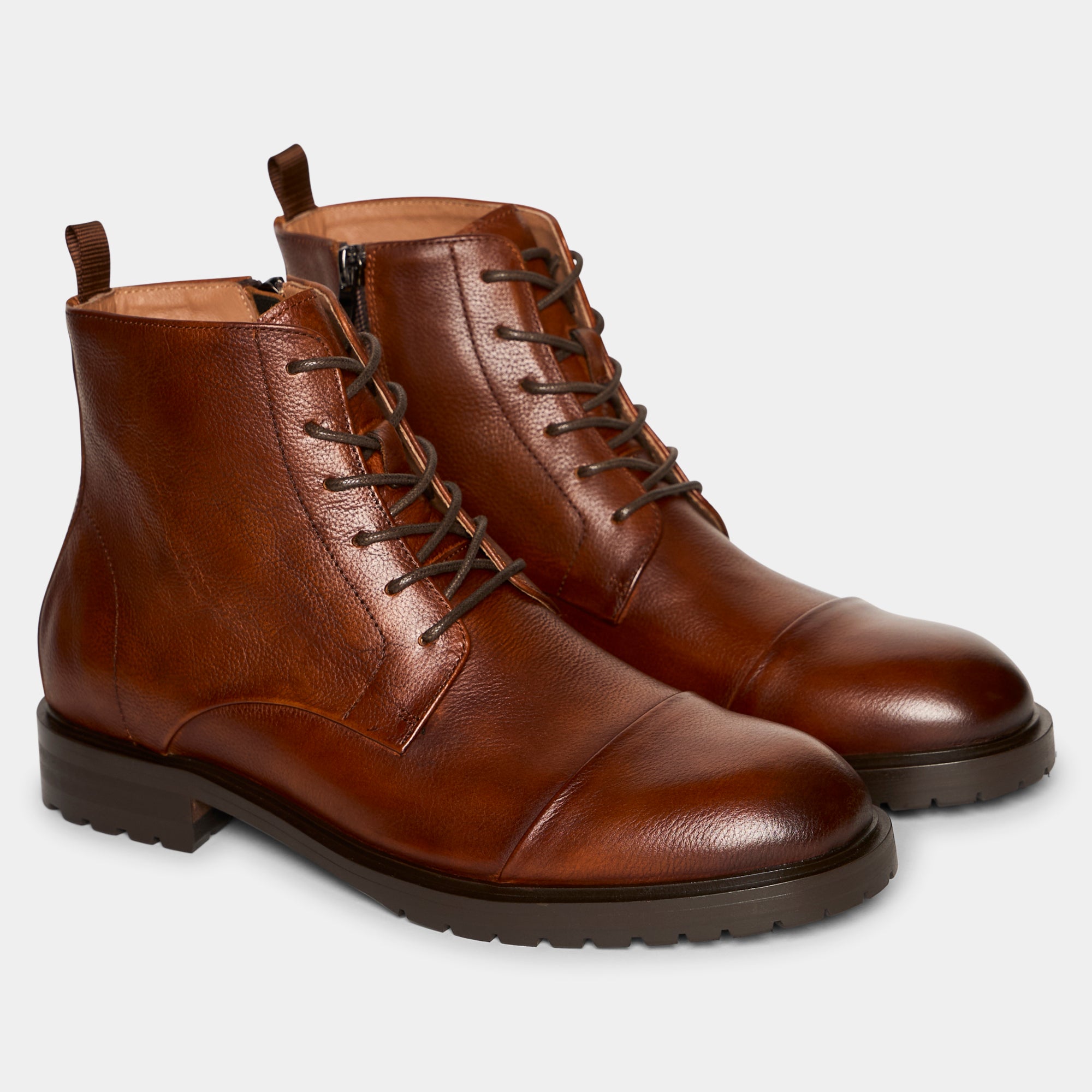 TGA by Ahler 5110 Laced boot Tan