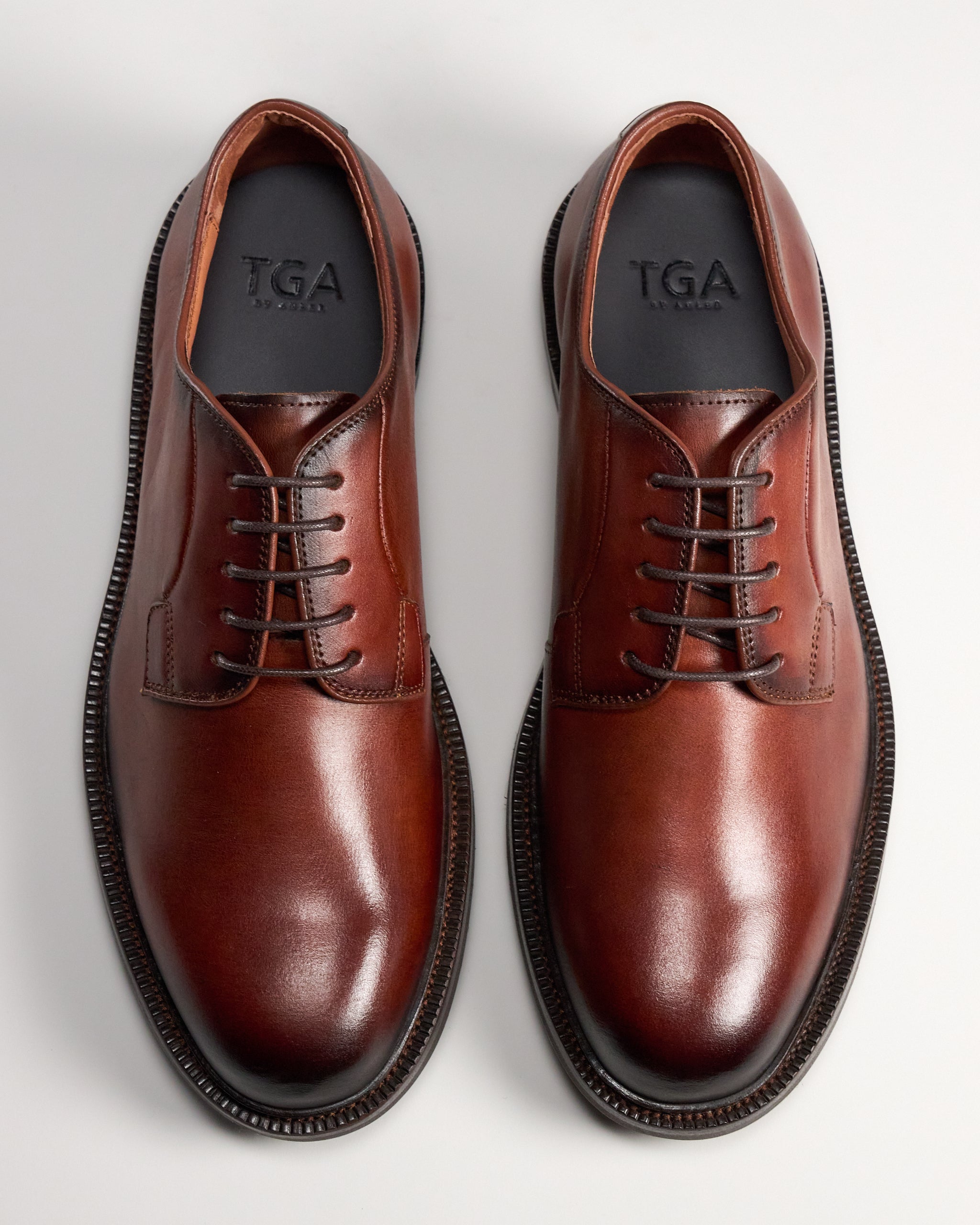 TGA by Ahler 5120 Derby shoe Tan