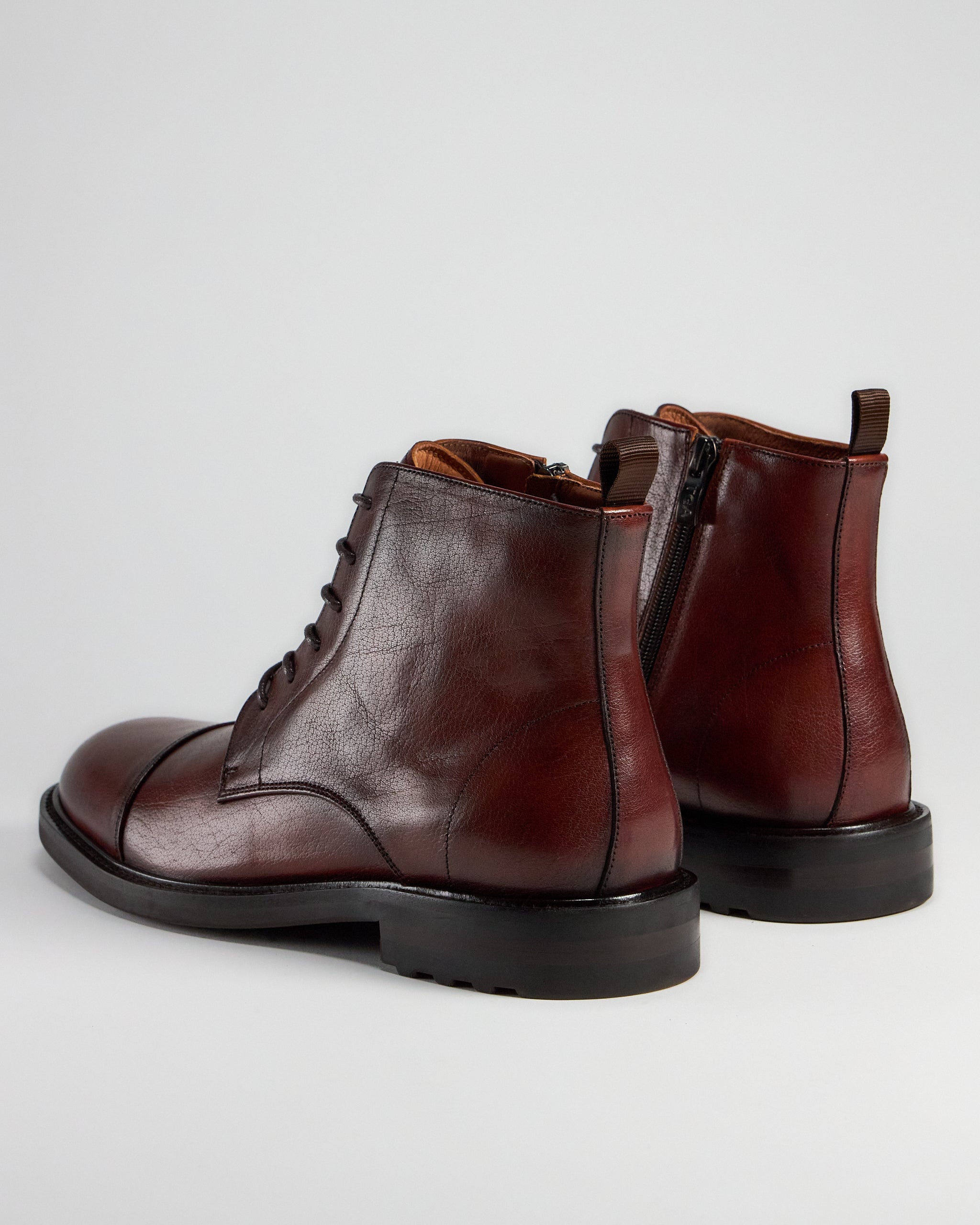 TGA by Ahler 5150 Laced boot Tan