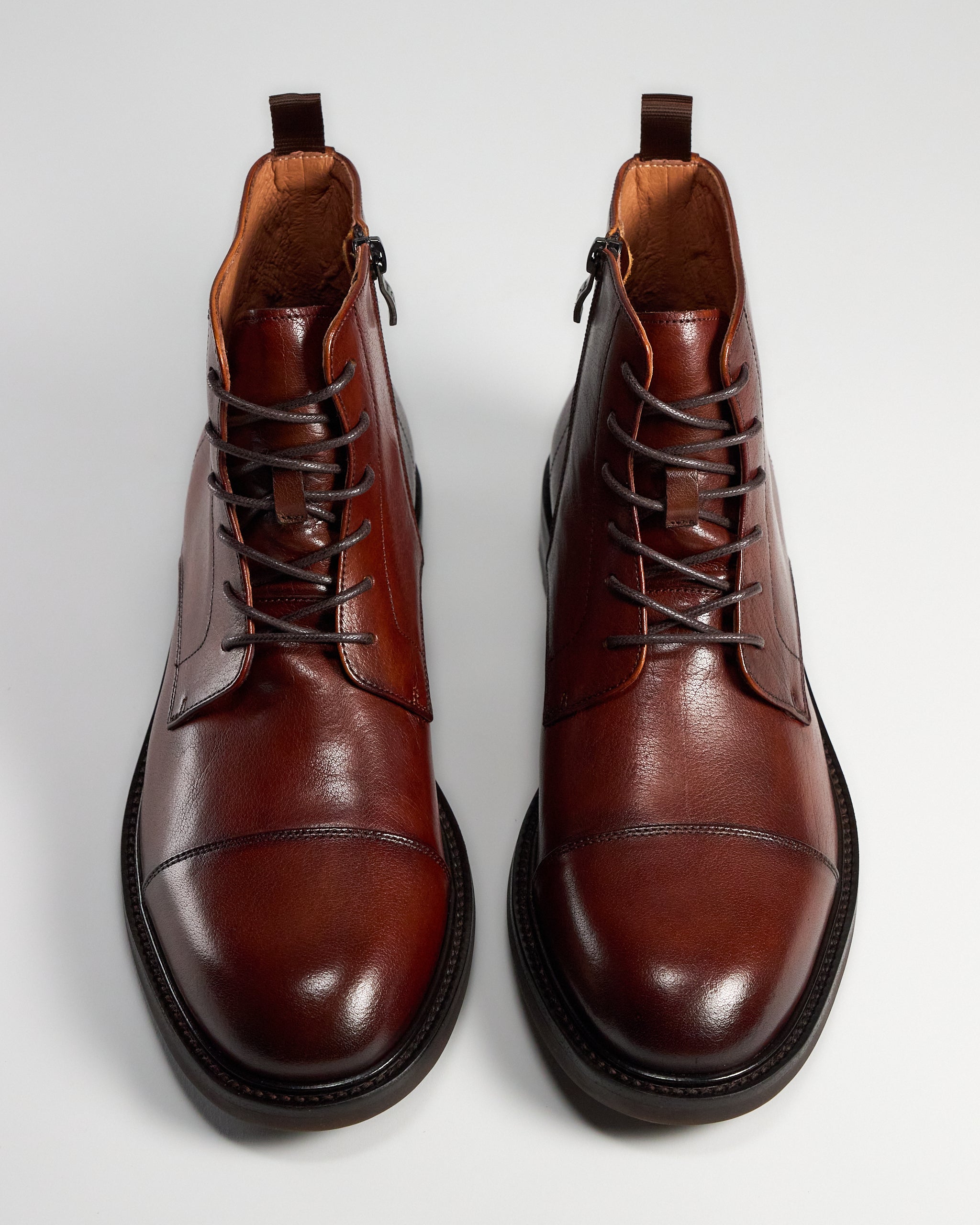 TGA by Ahler 5150 Laced boot Tan
