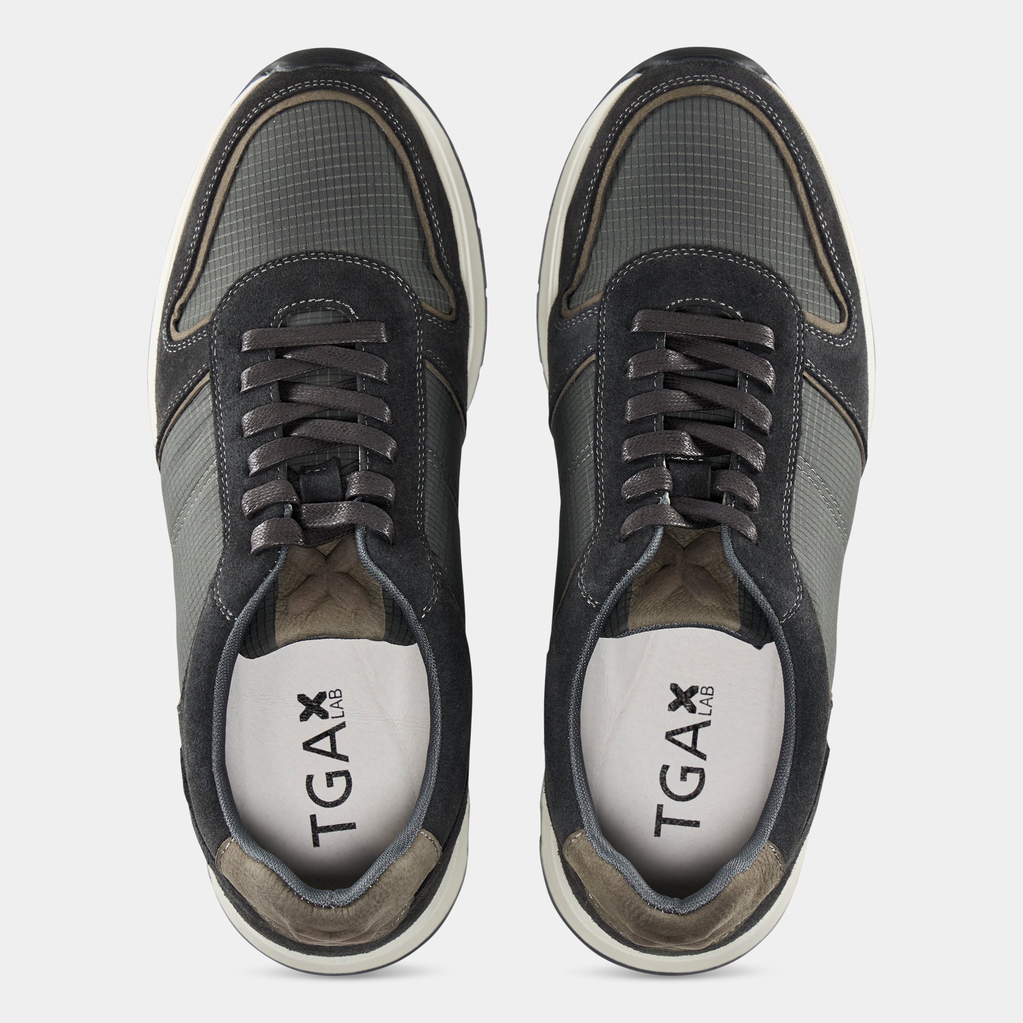 TGA xLAB 616 Sneaker laced Charcoal