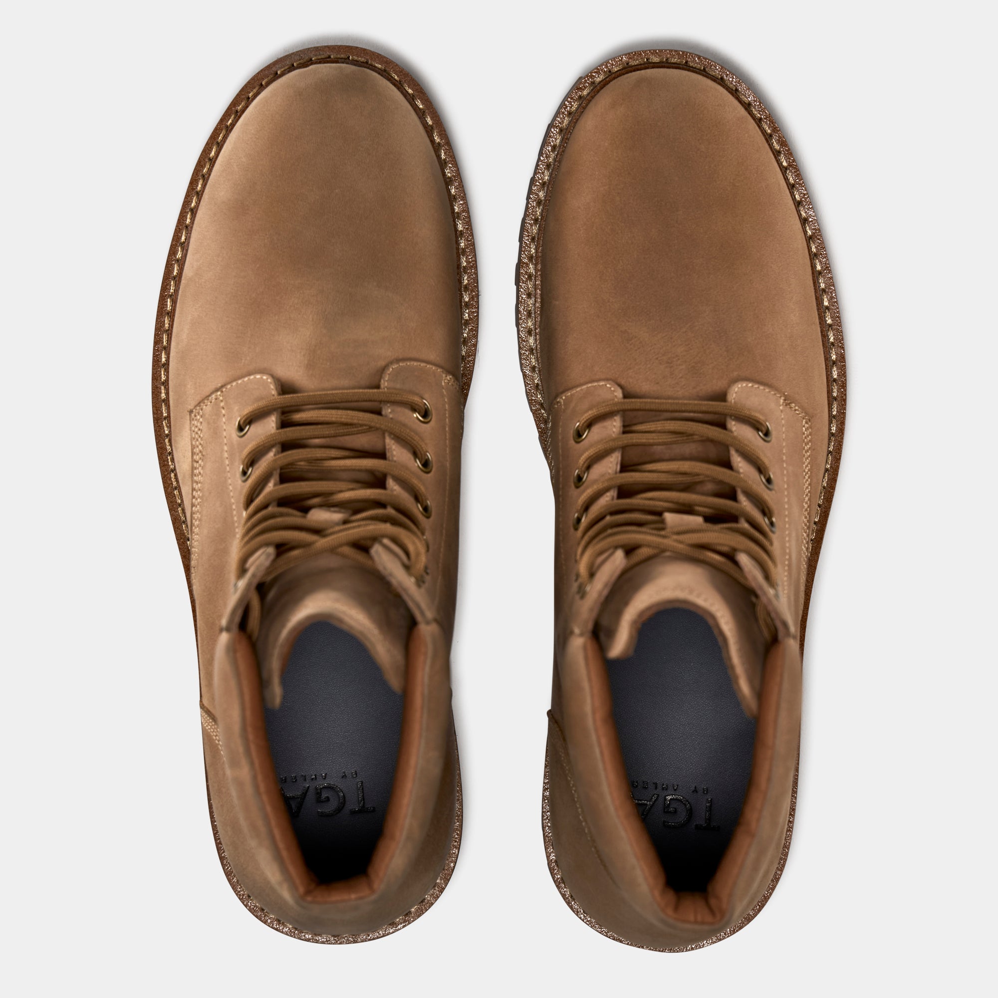TGA by Ahler 7100 Laced boot Tan