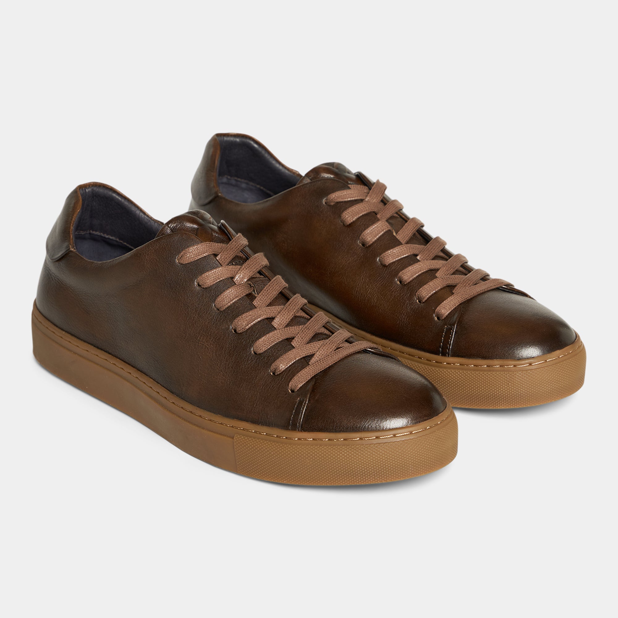 TGA xLAB 740 Sneaker laced Dk Brown