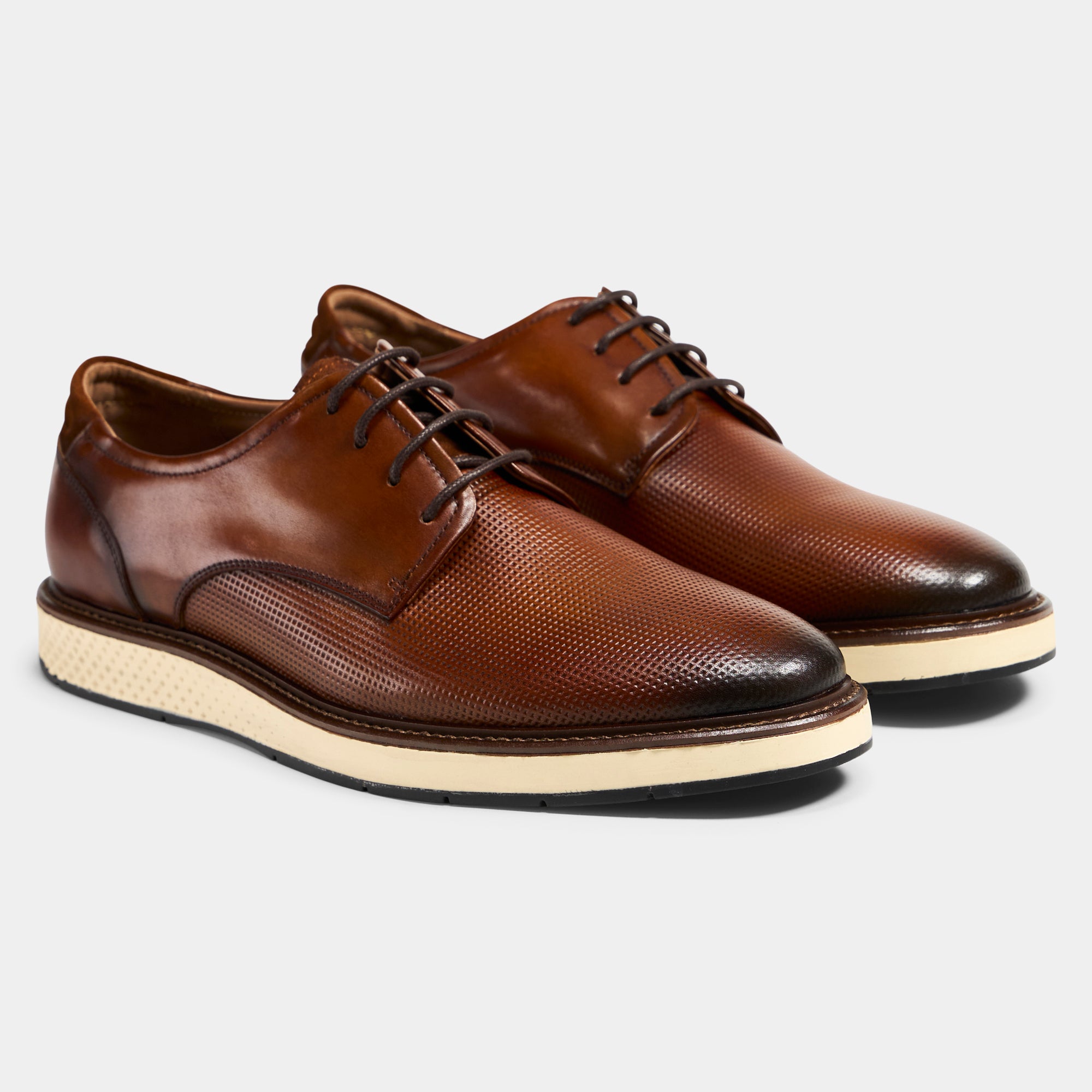 TGA by Ahler 8010 Derby shoe Tan