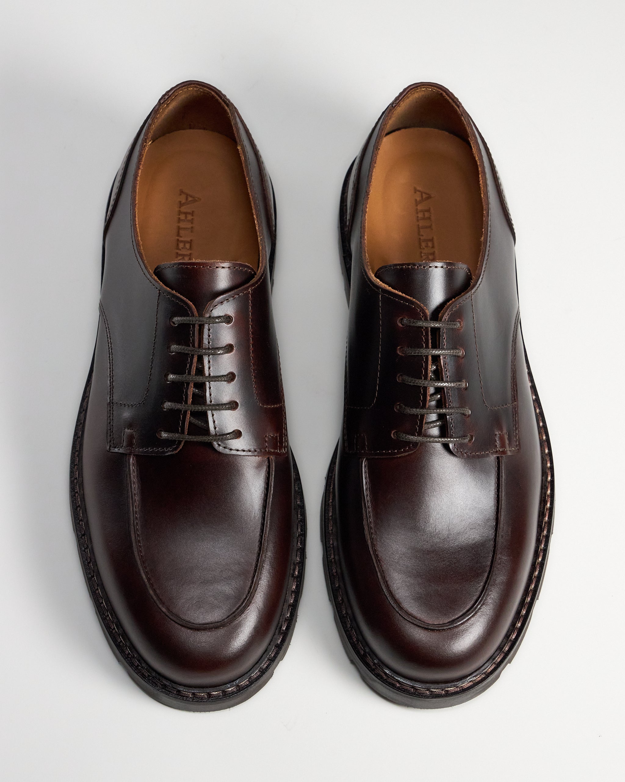Ahler 95500 Derby shoe Dk Brown