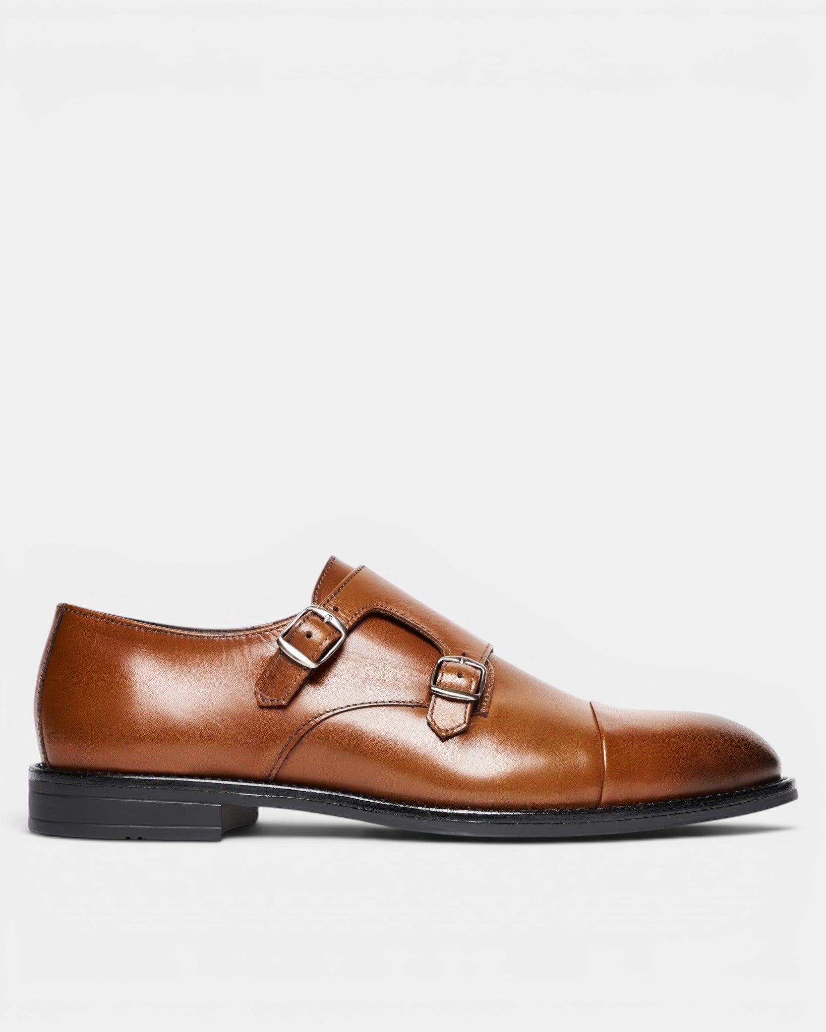 Ahler 98900 Monk shoe Cognac