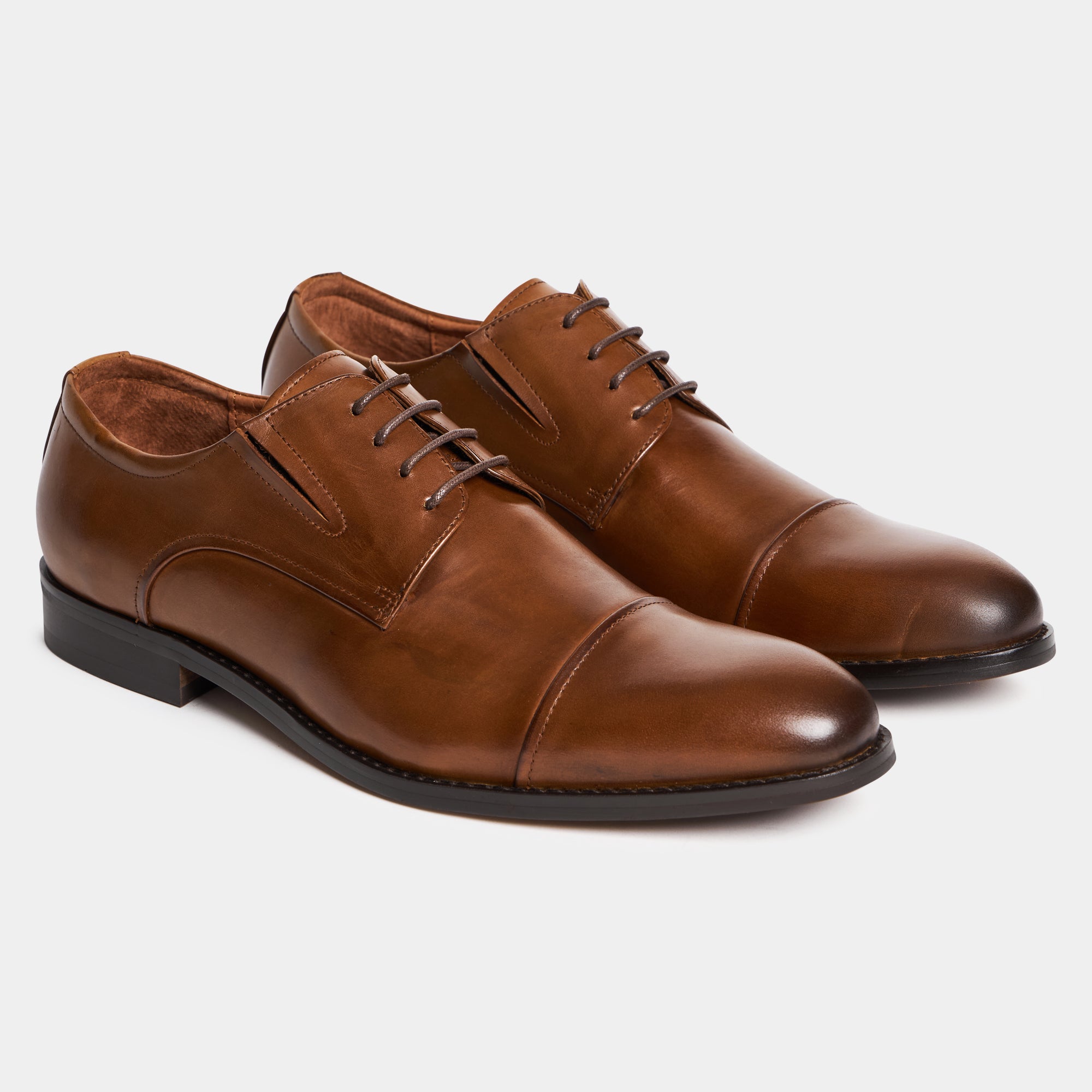 TGA by Ahler 1010 Derby shoe Cognac