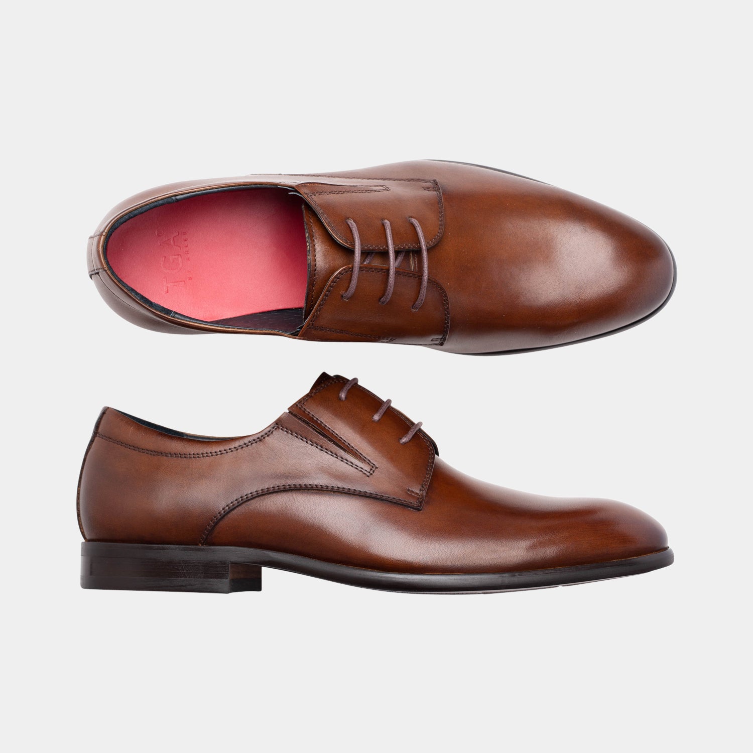 TGA by Ahler 1818 Derby shoe Tan