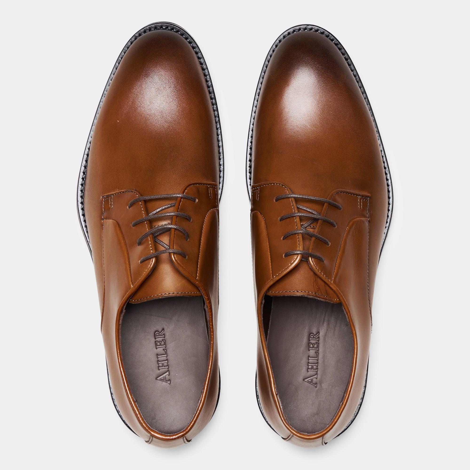 Ahler 98800 Derby shoe Cognac