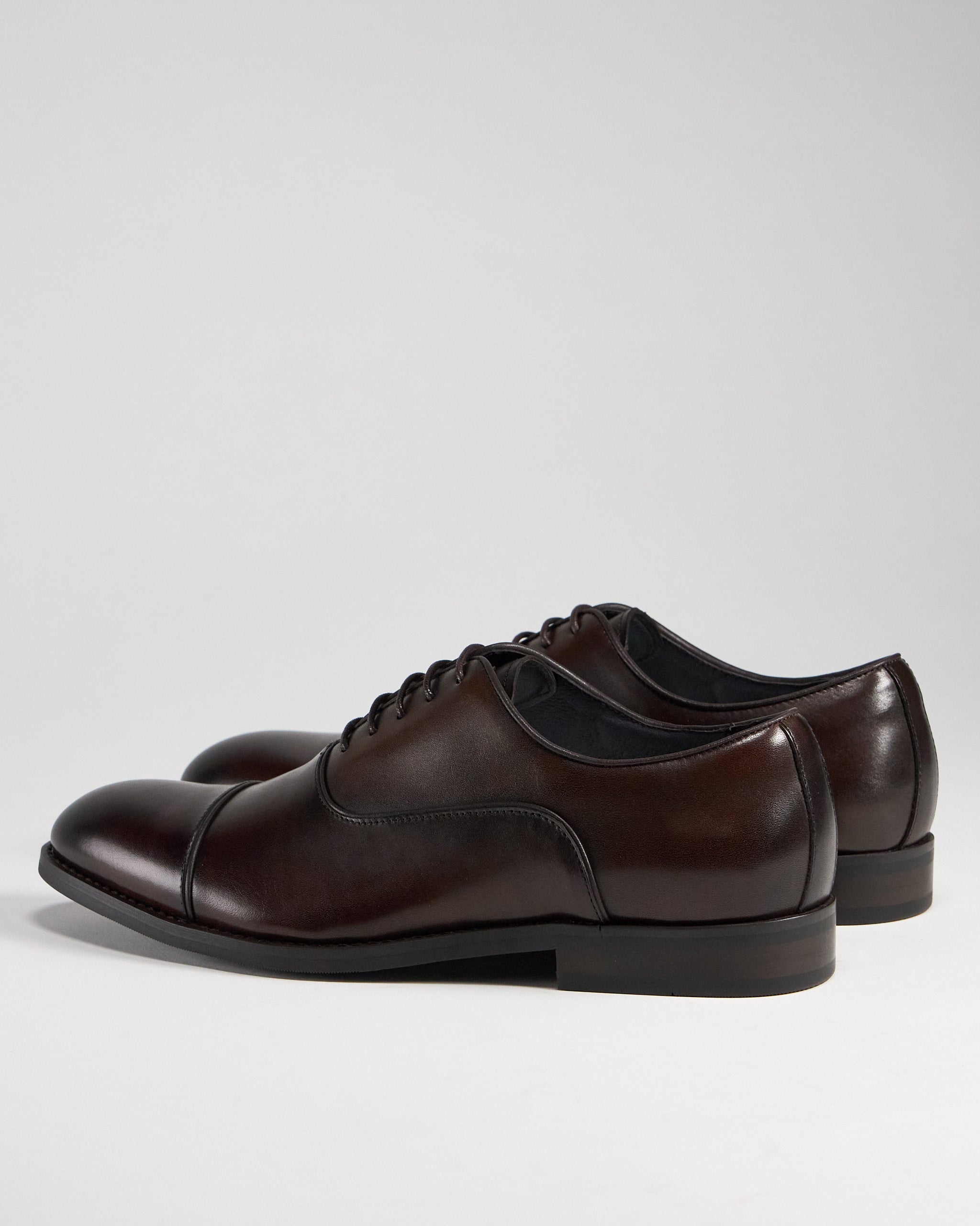 TGA by Ahler 1020 Oxford shoe Dk Brown
