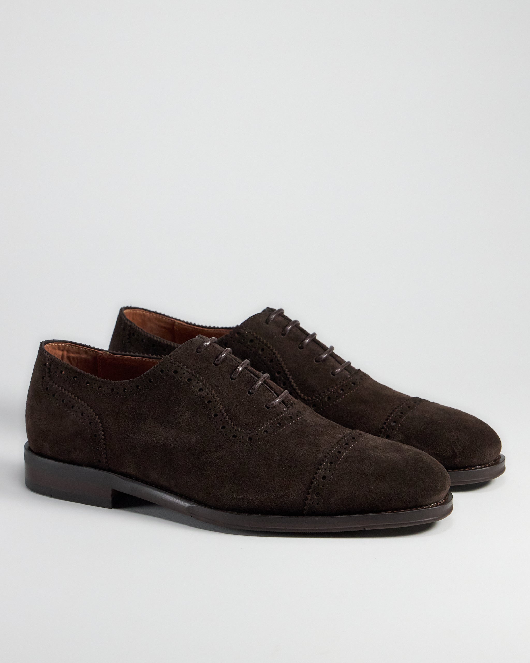 TGA by Ahler 1031 Oxford shoe Dk Brown
