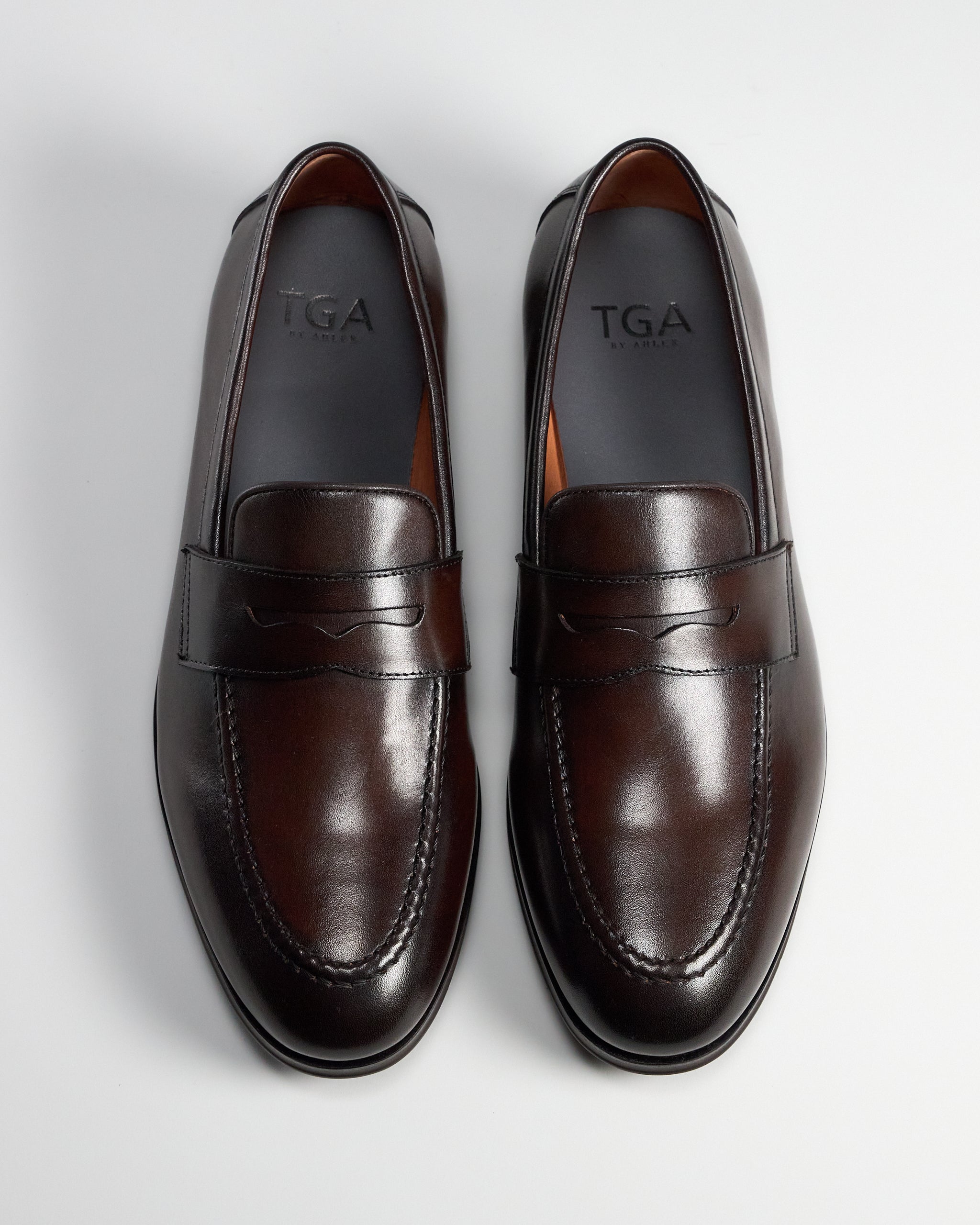 TGA by Ahler 1034 Loafer Brown