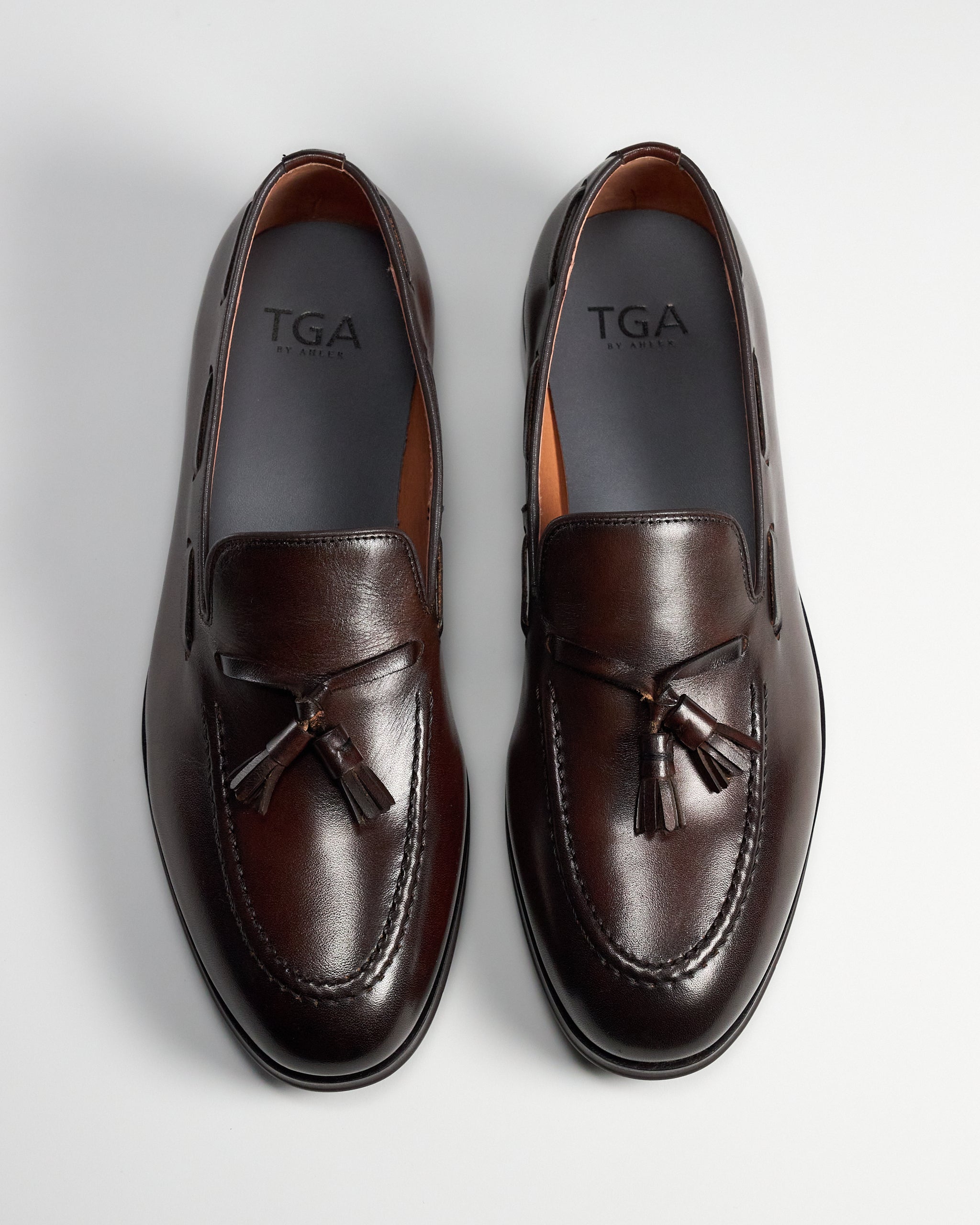 TGA by Ahler 1036 Loafer Brown
