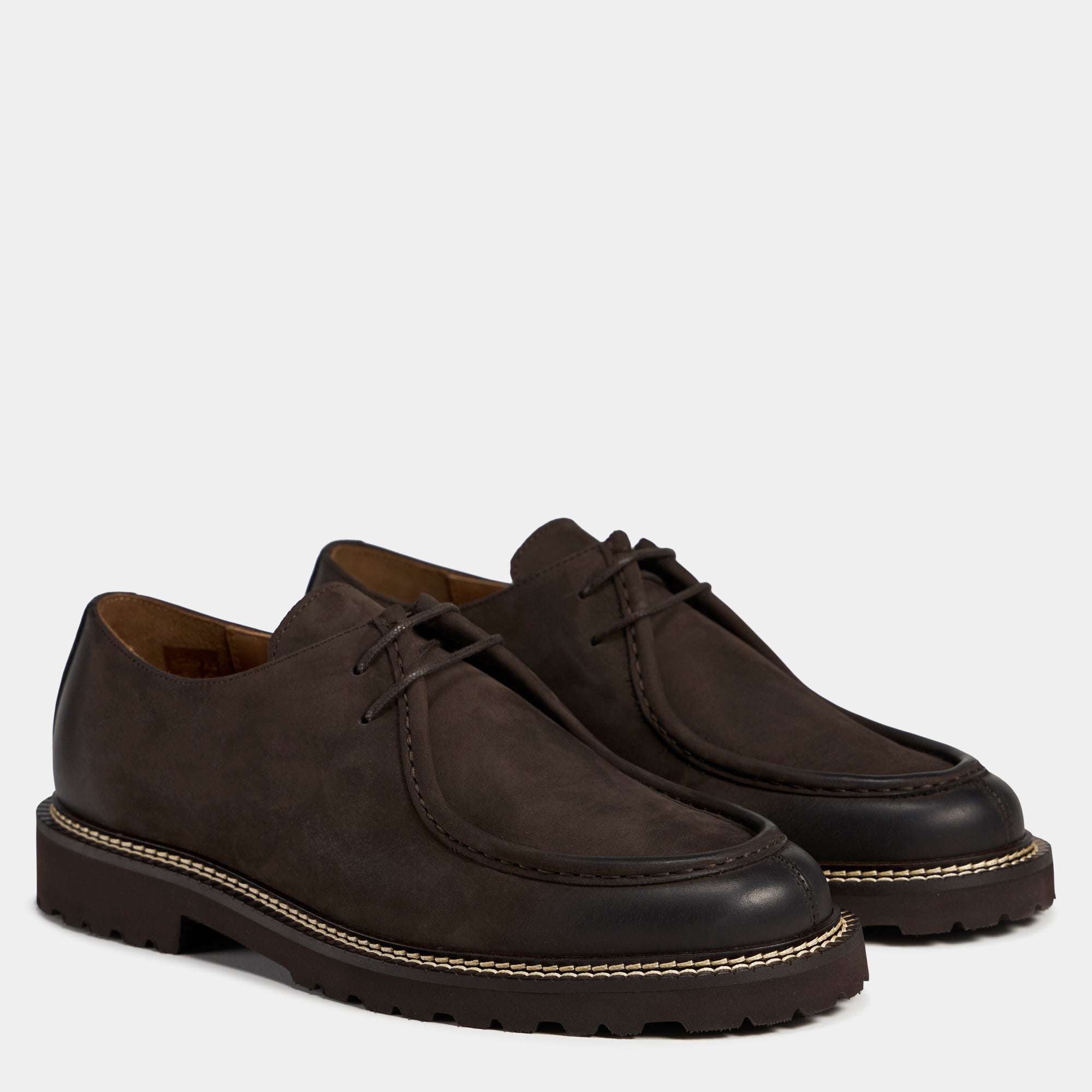 Ahler 12432 Derby shoe Dk Brown