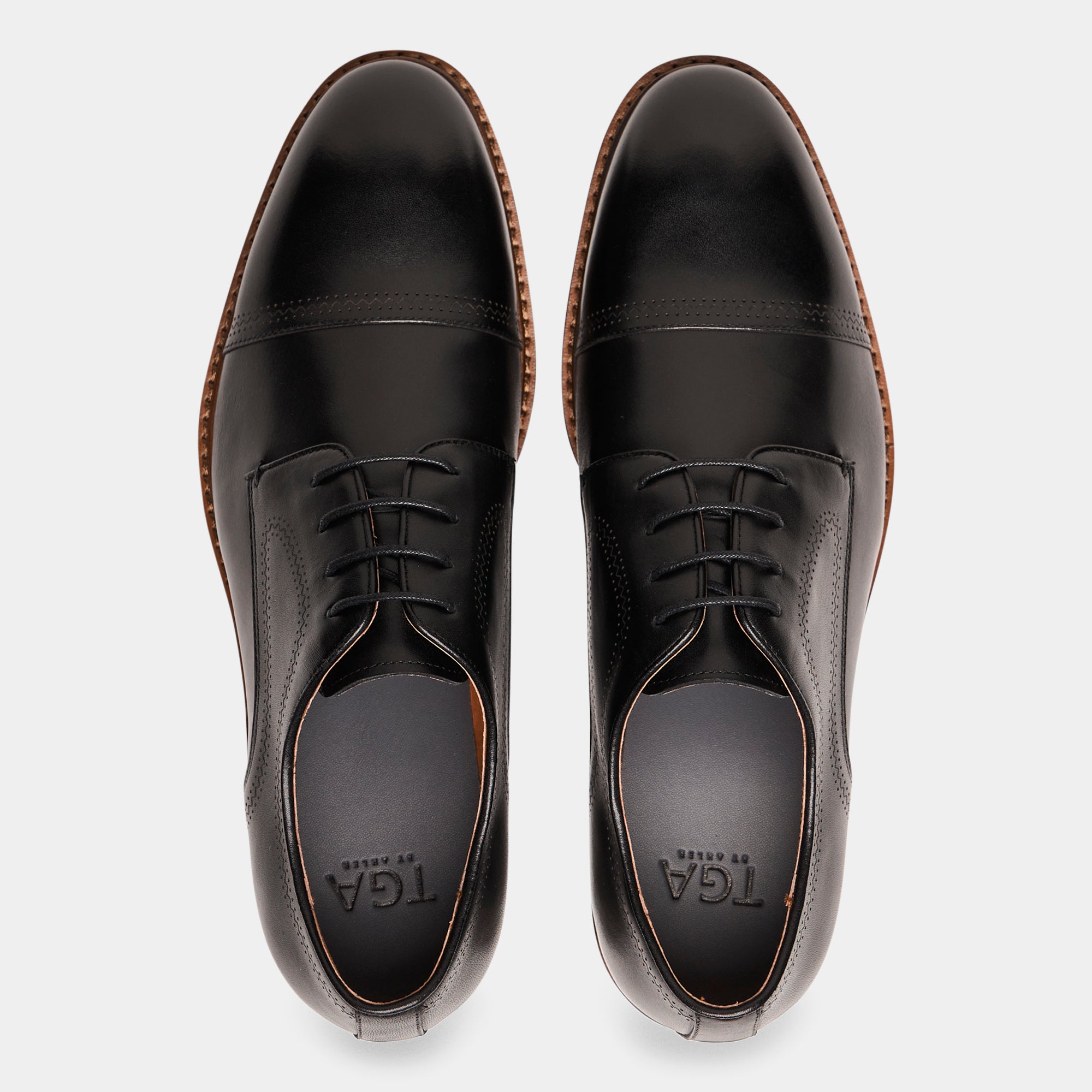 TGA by Ahler 2050 Derby shoe Black