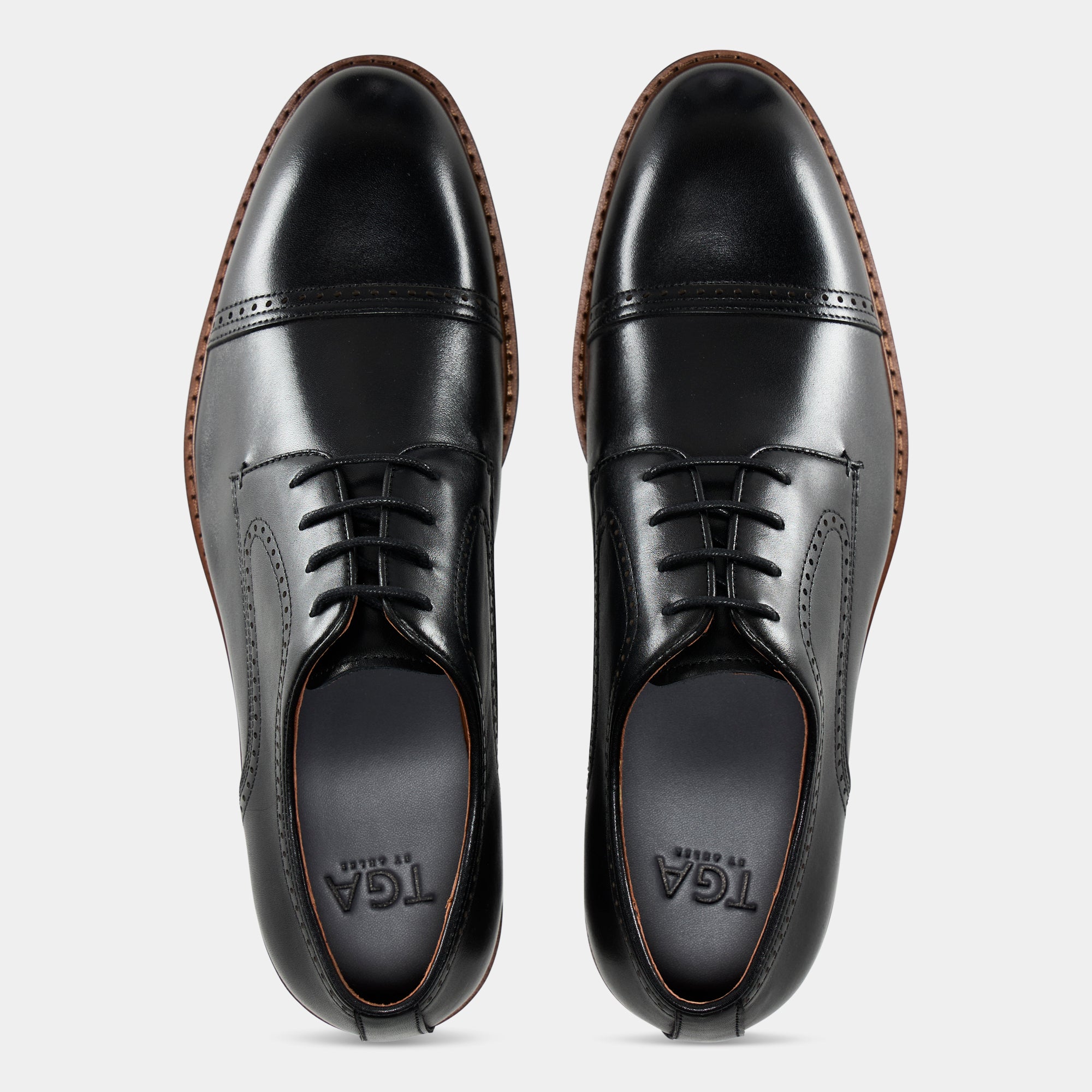 TGA by Ahler 2051 Derby shoe Black