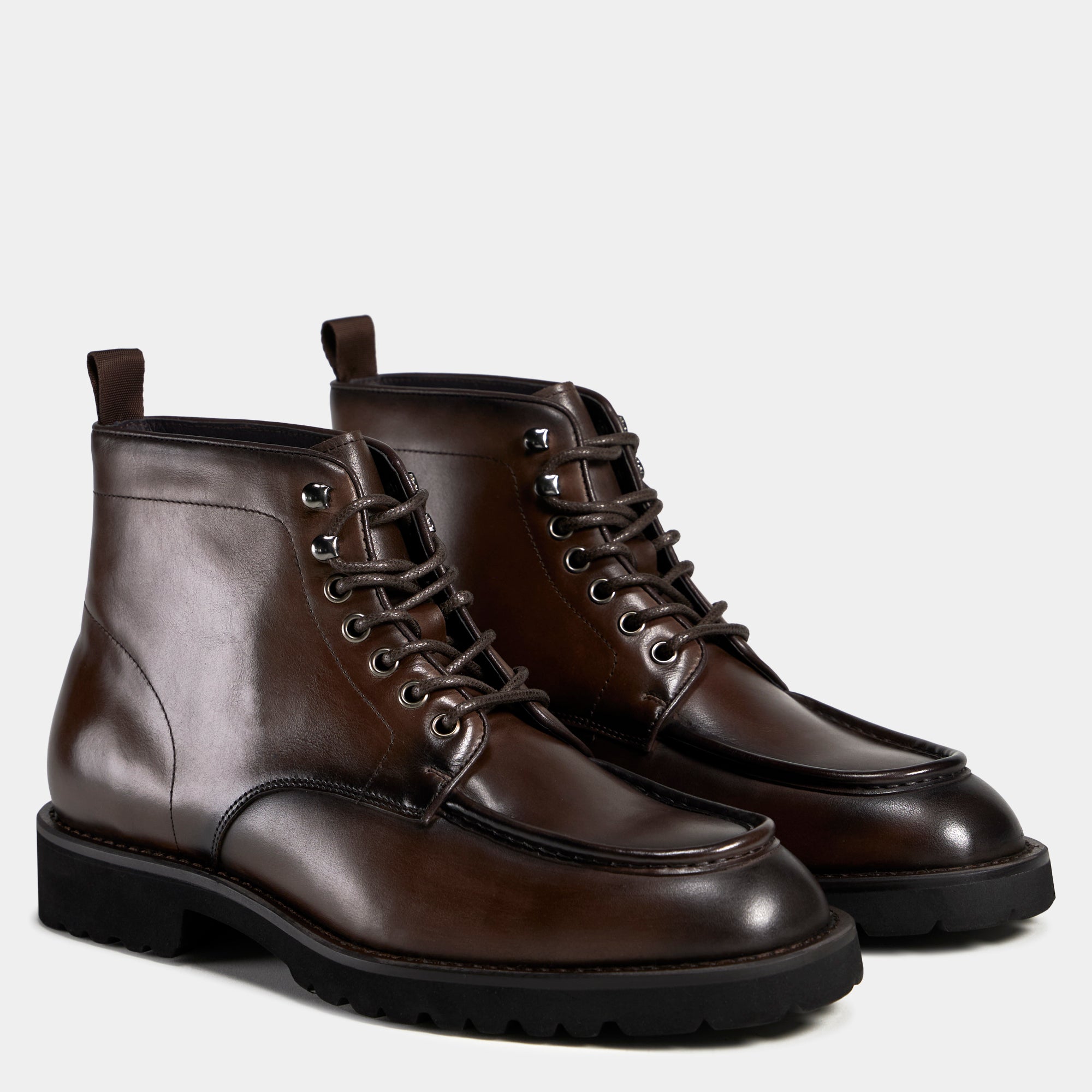 TGA by Ahler 2321 Laced boot Brown