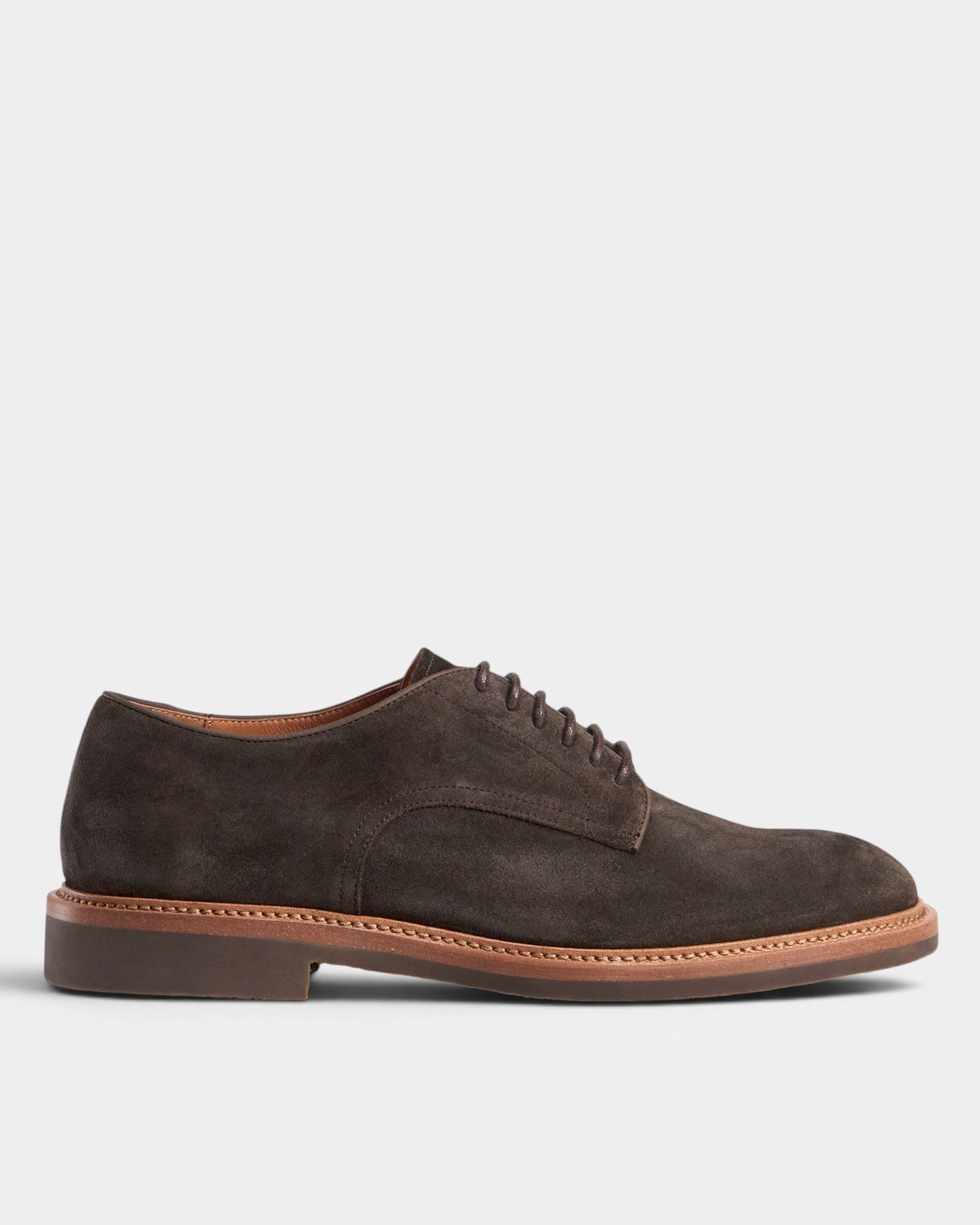 TGA by Ahler 2450 Derby shoe Dk Brown