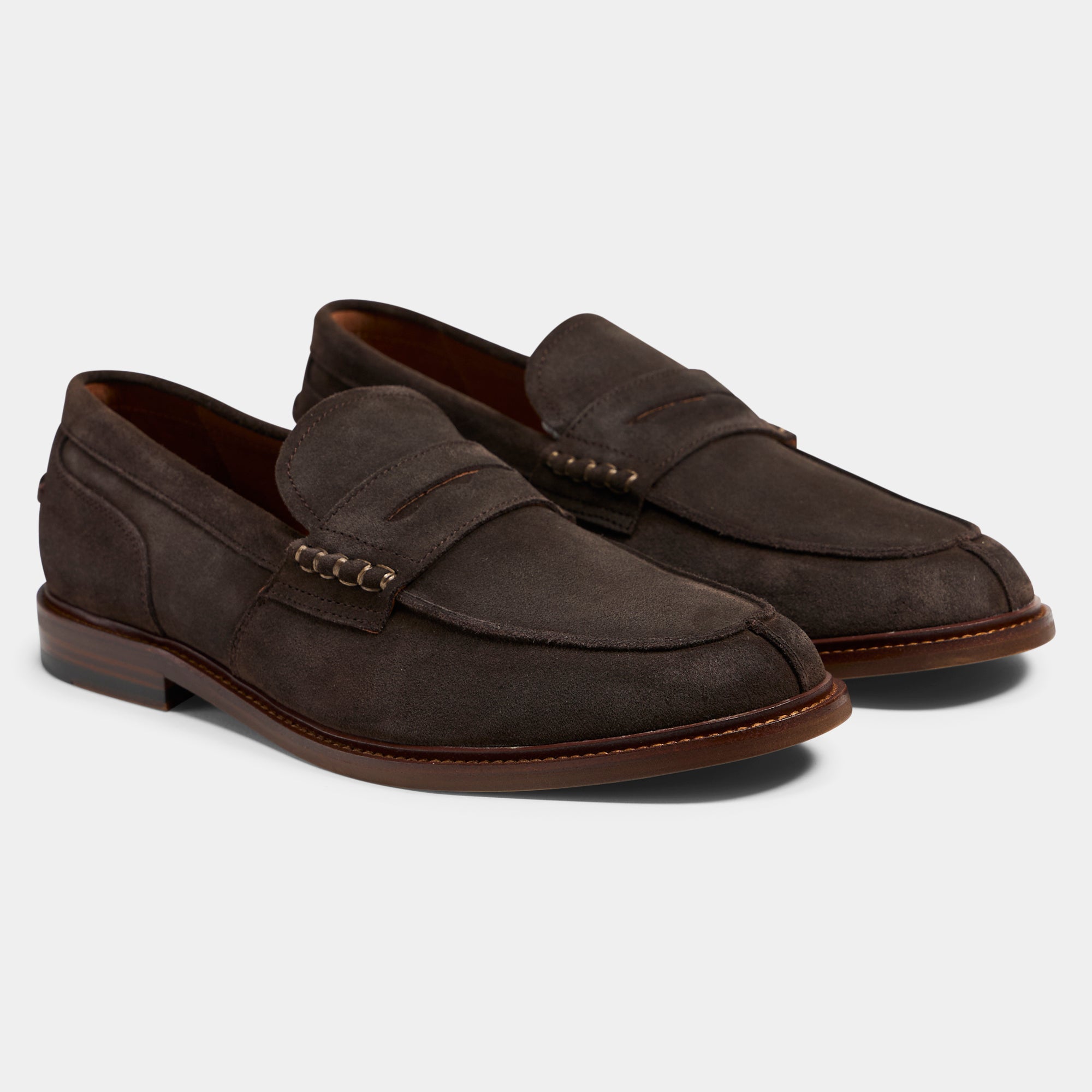 TGA by Ahler 2500 Loafer Dk Brown