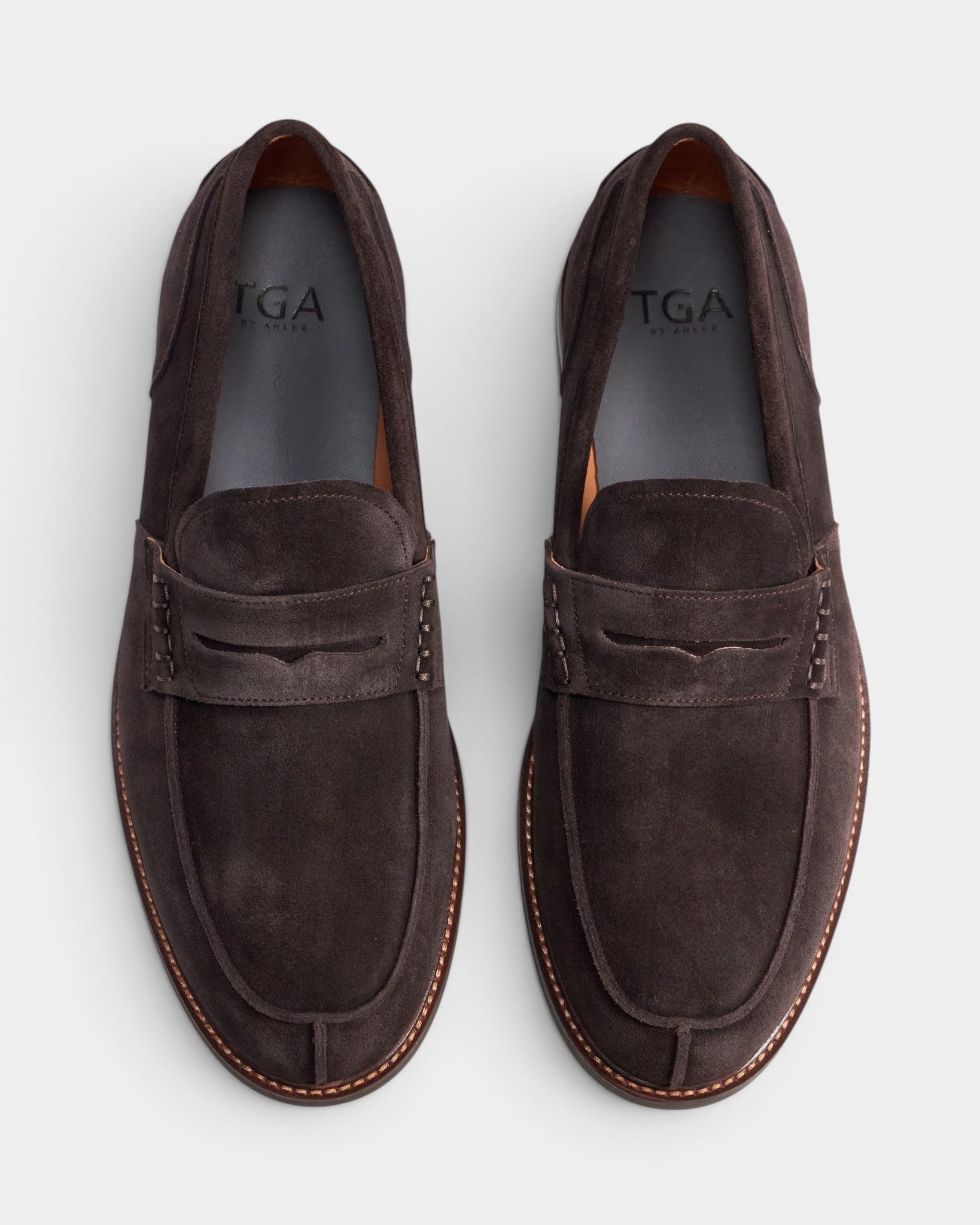 TGA by Ahler 2500 Loafer Dk Brown