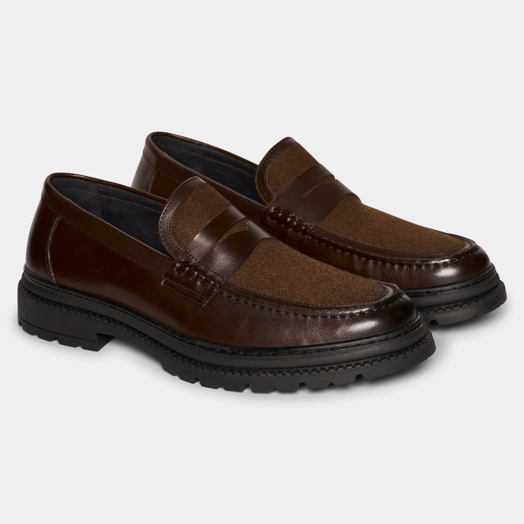 TGA by Ahler 2610 Loafer Brown