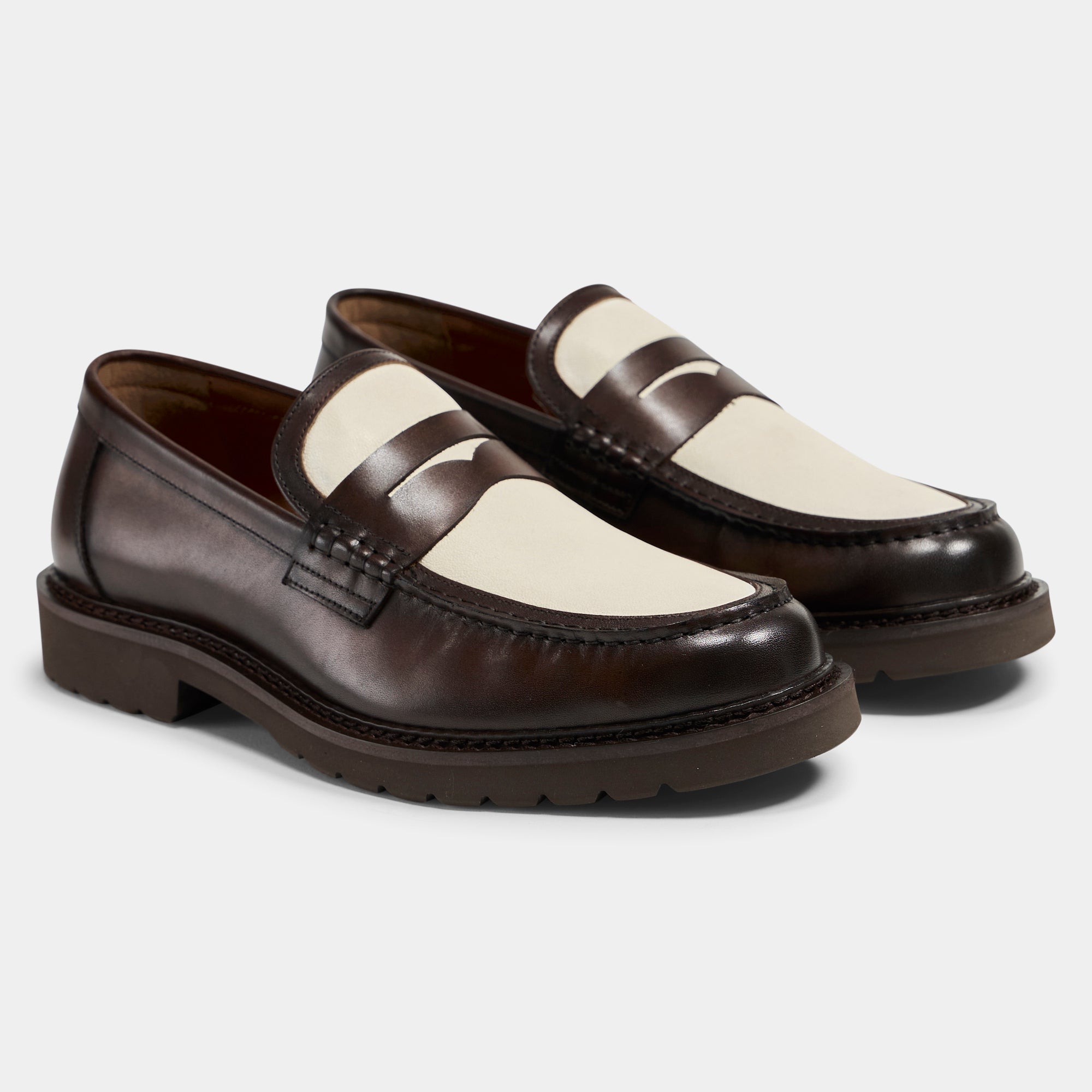 TGA by Ahler 2620 Loafer Brown